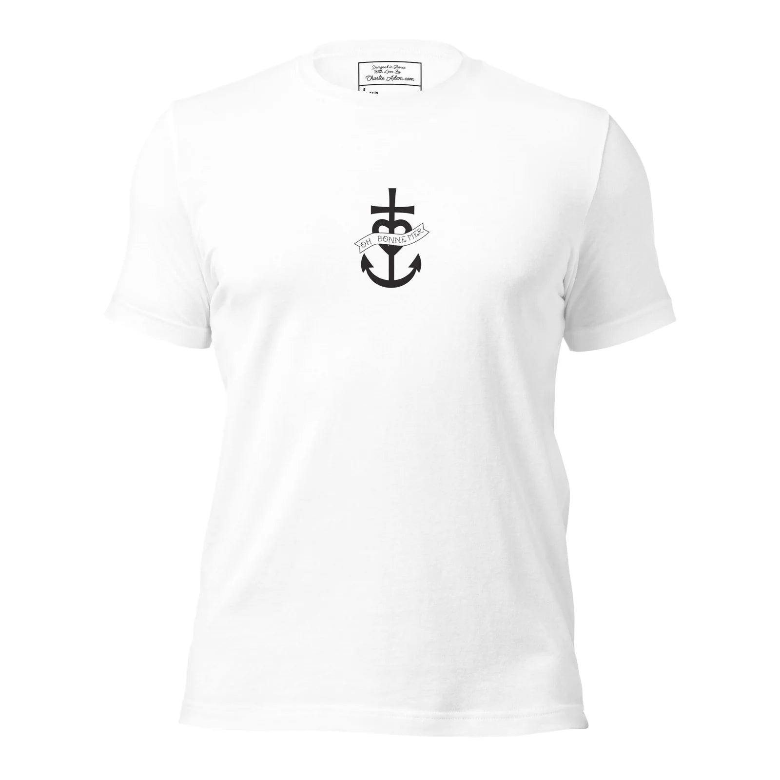 T-shirts Croix de Camargue noire
