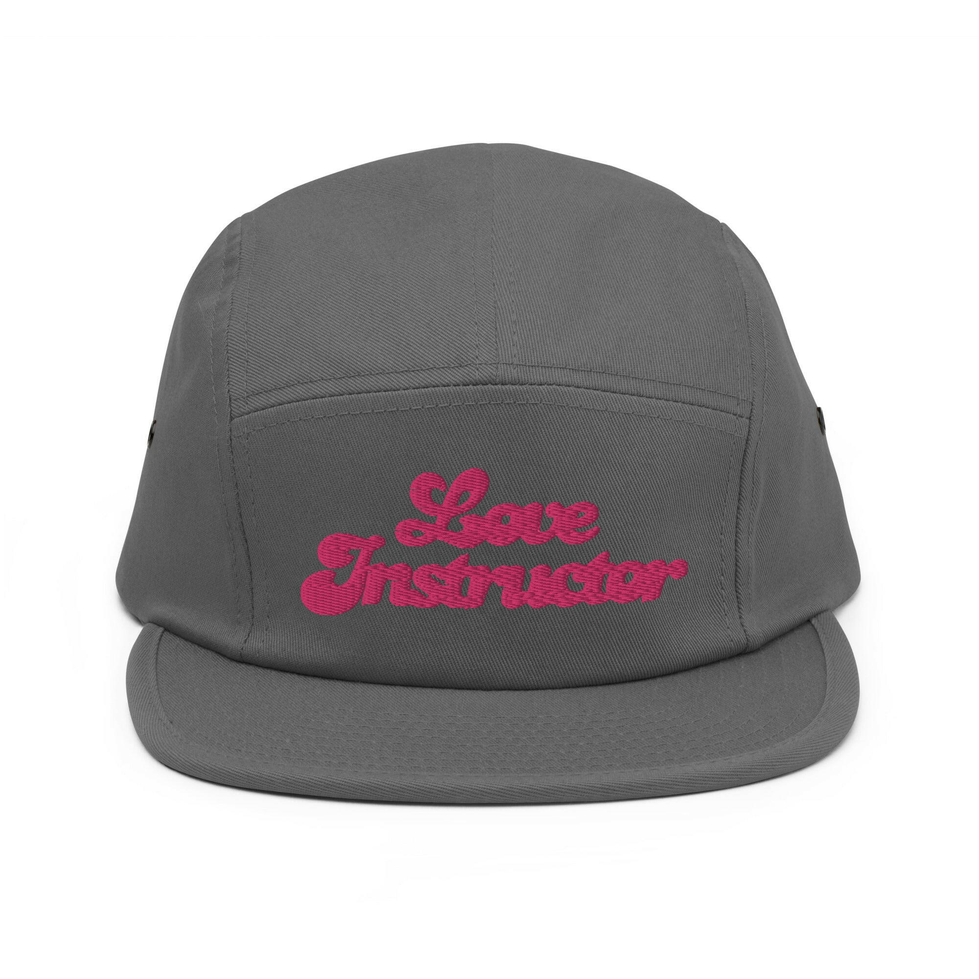 Casquette 5 Panneaux Love instructor Flamingo