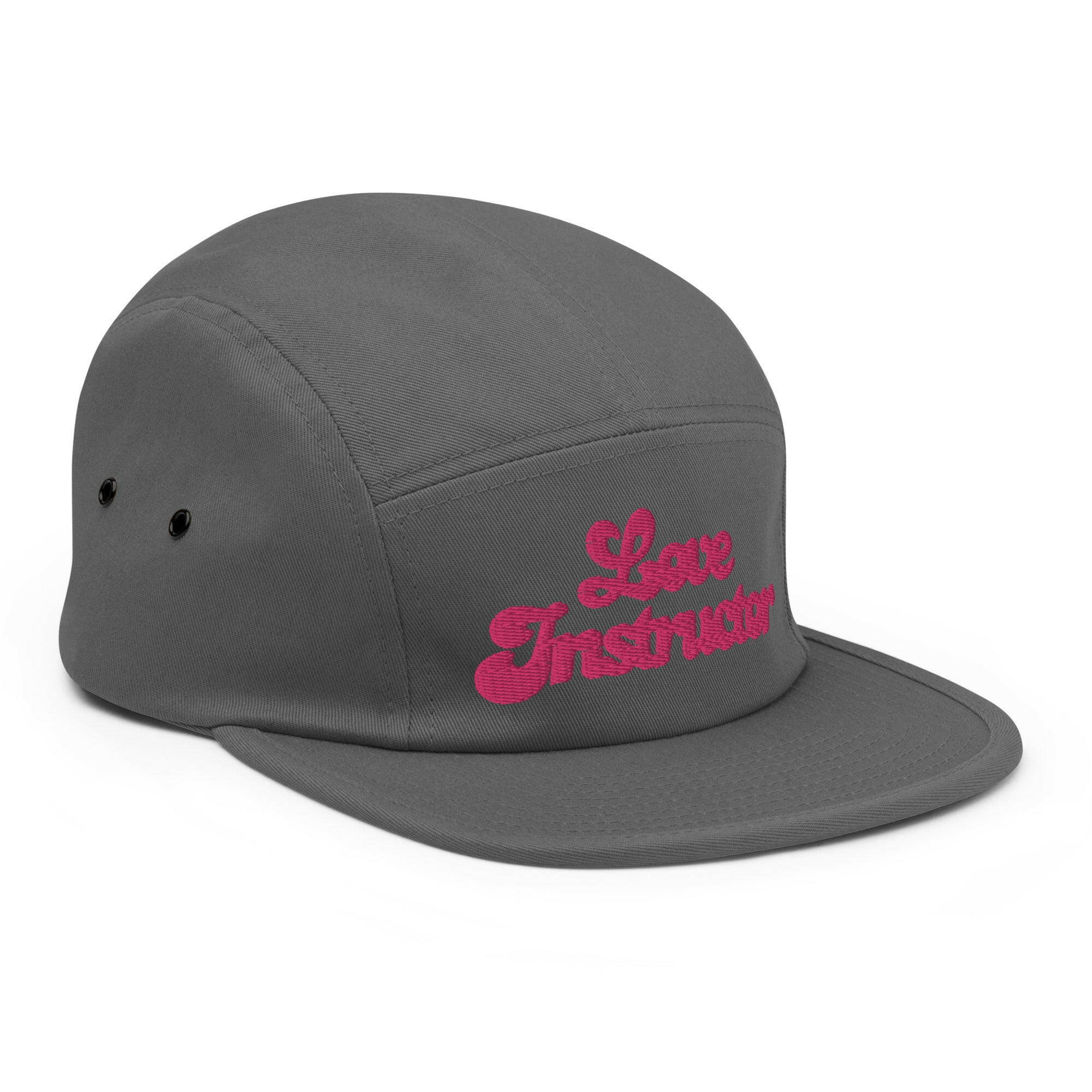 Casquette 5 Panneaux Love instructor Flamingo