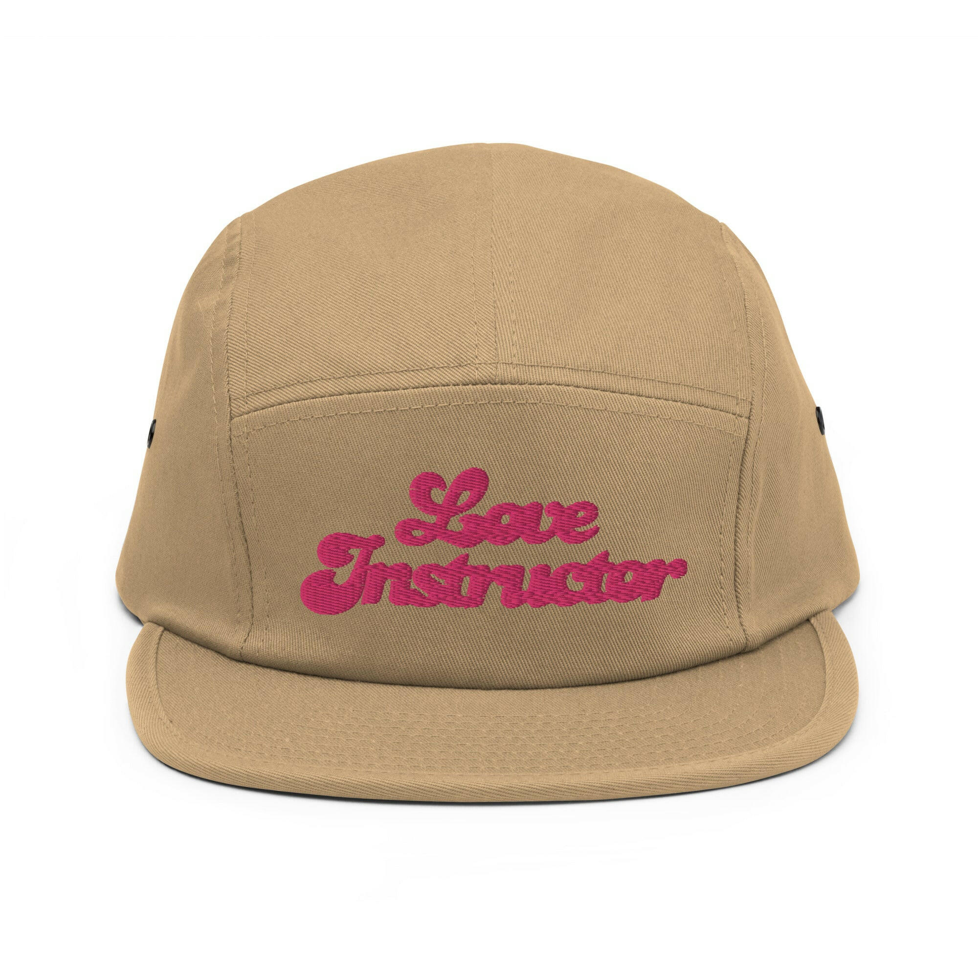 Casquette 5 Panneaux Love instructor Flamingo