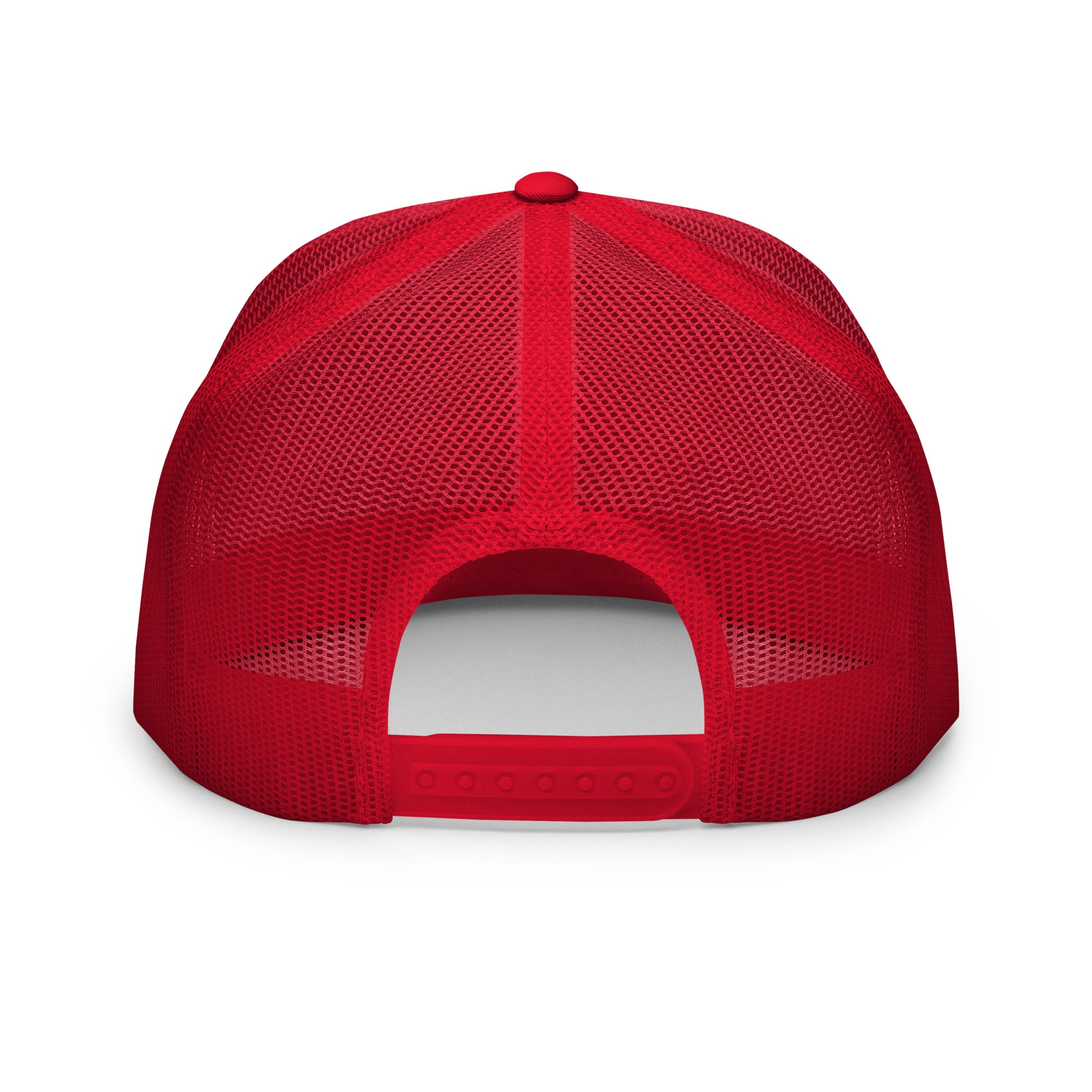 Two-Tone Trucker Cap Free camping is not a crime black/red