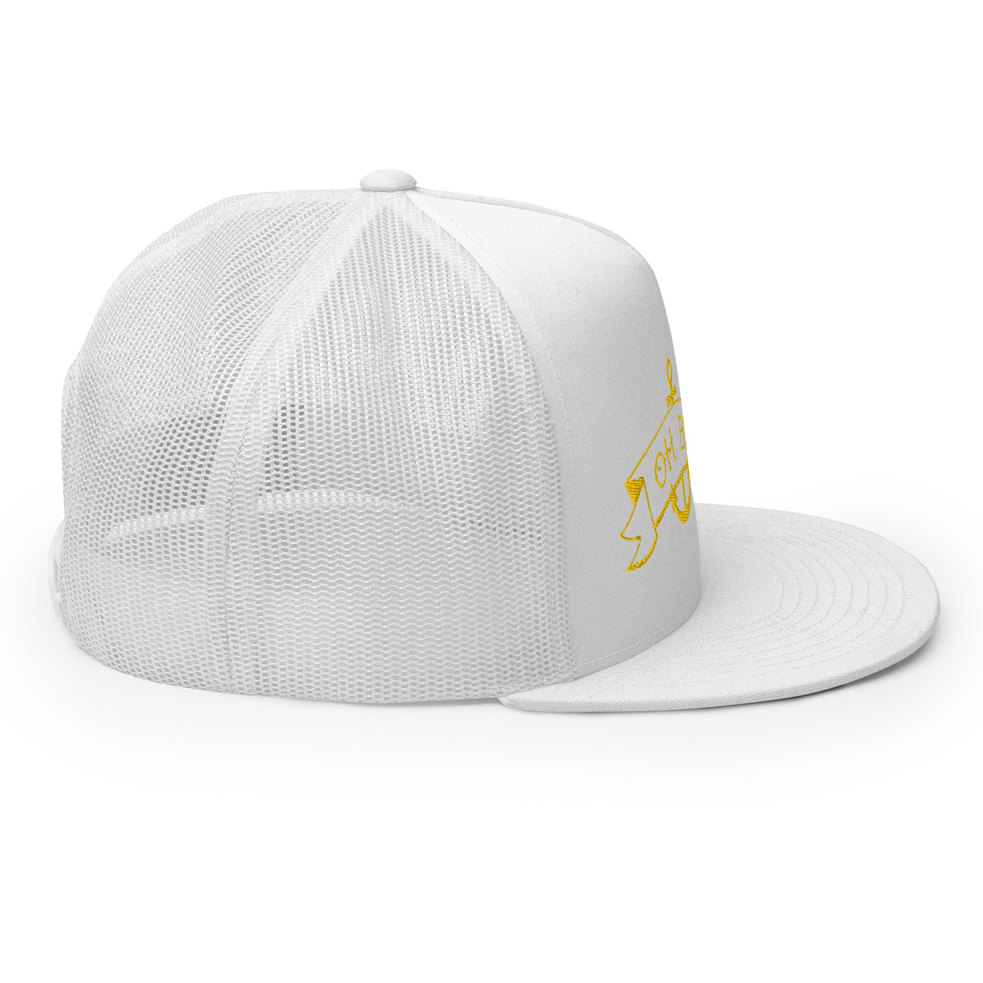 Casquette Trucker à visière plate Oh Bonne Mer Tattoo Gold