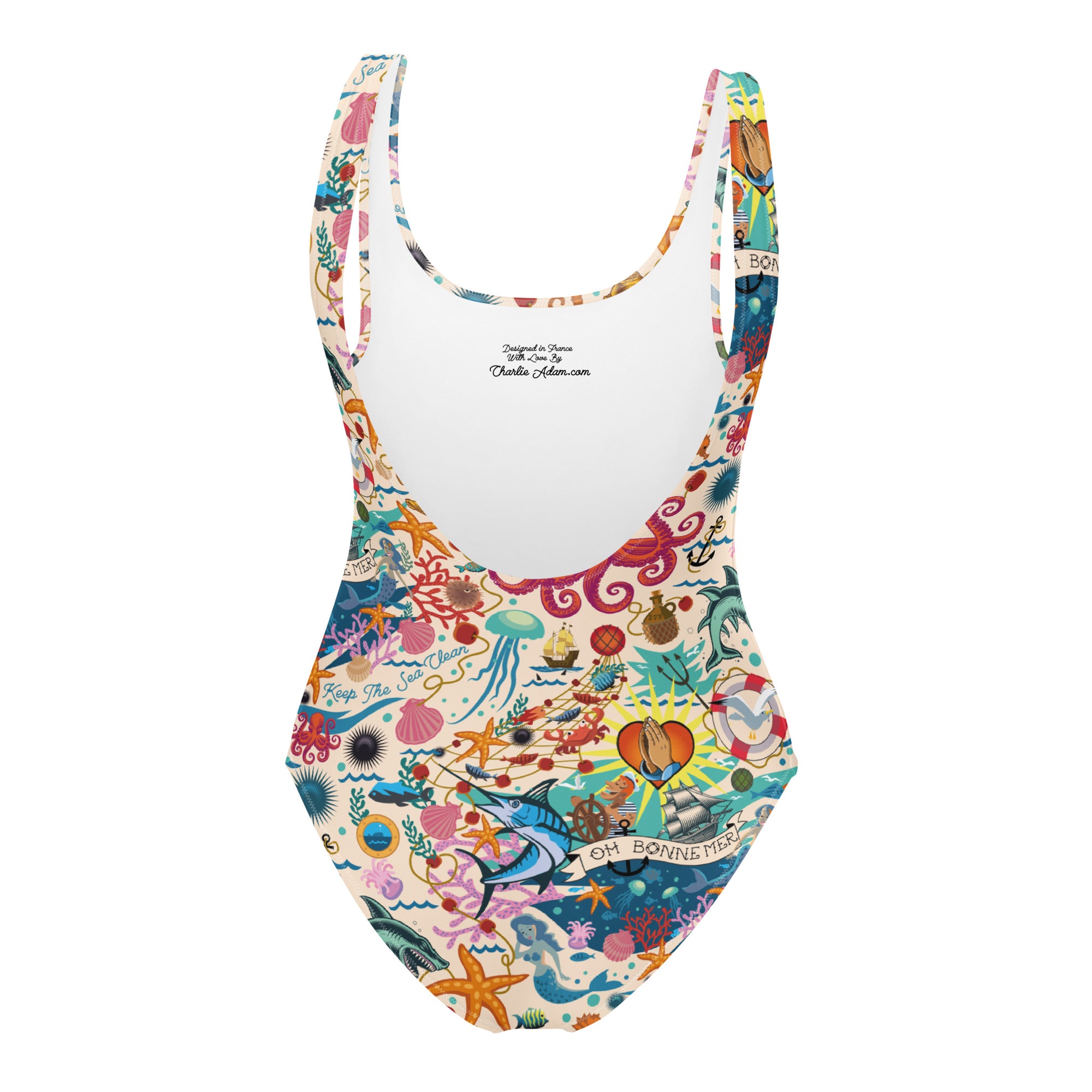One-Piece Swimsuit Oh Bonne Mer Cream