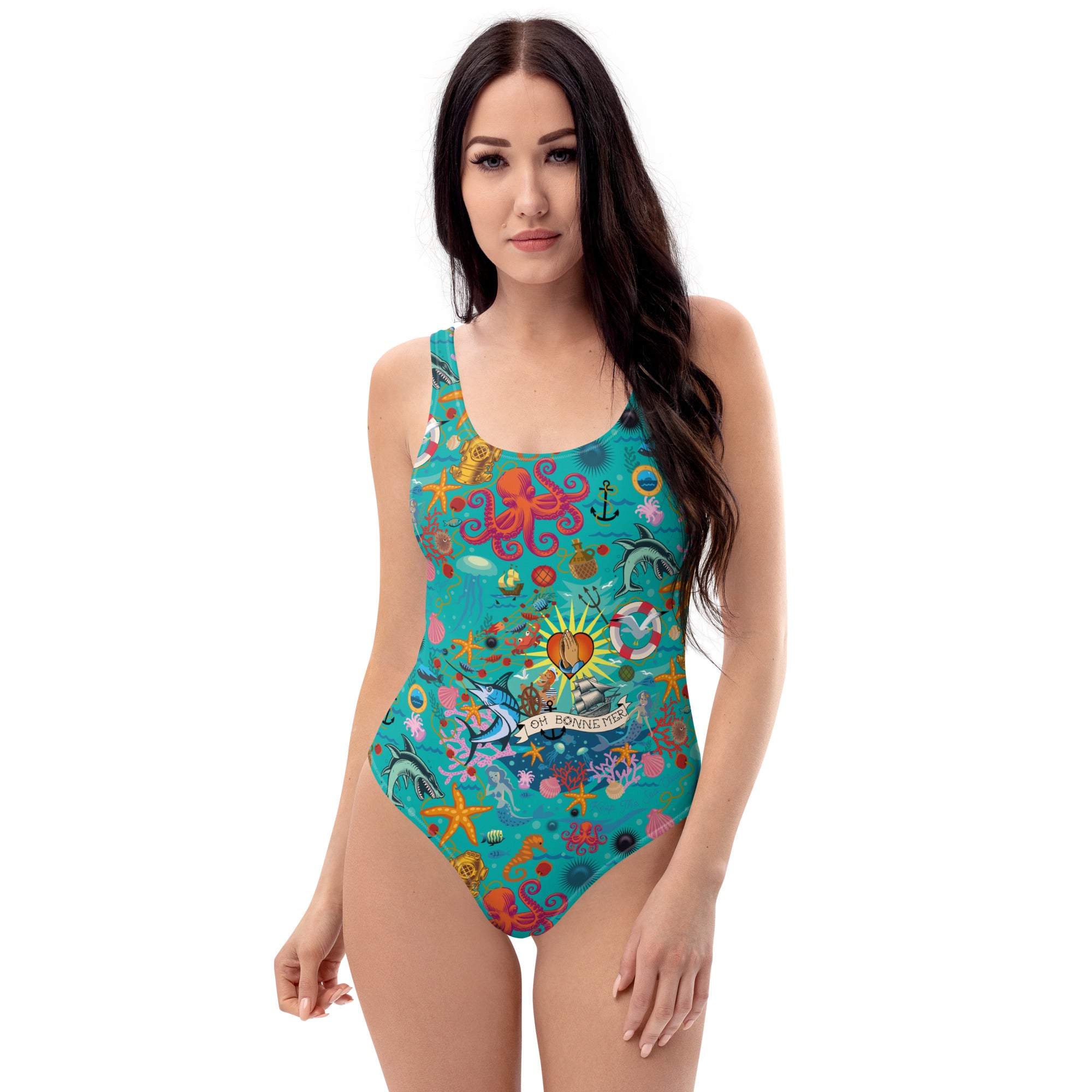 One-Piece Swimsuit Oh Bonne Mer Calypso Blue
