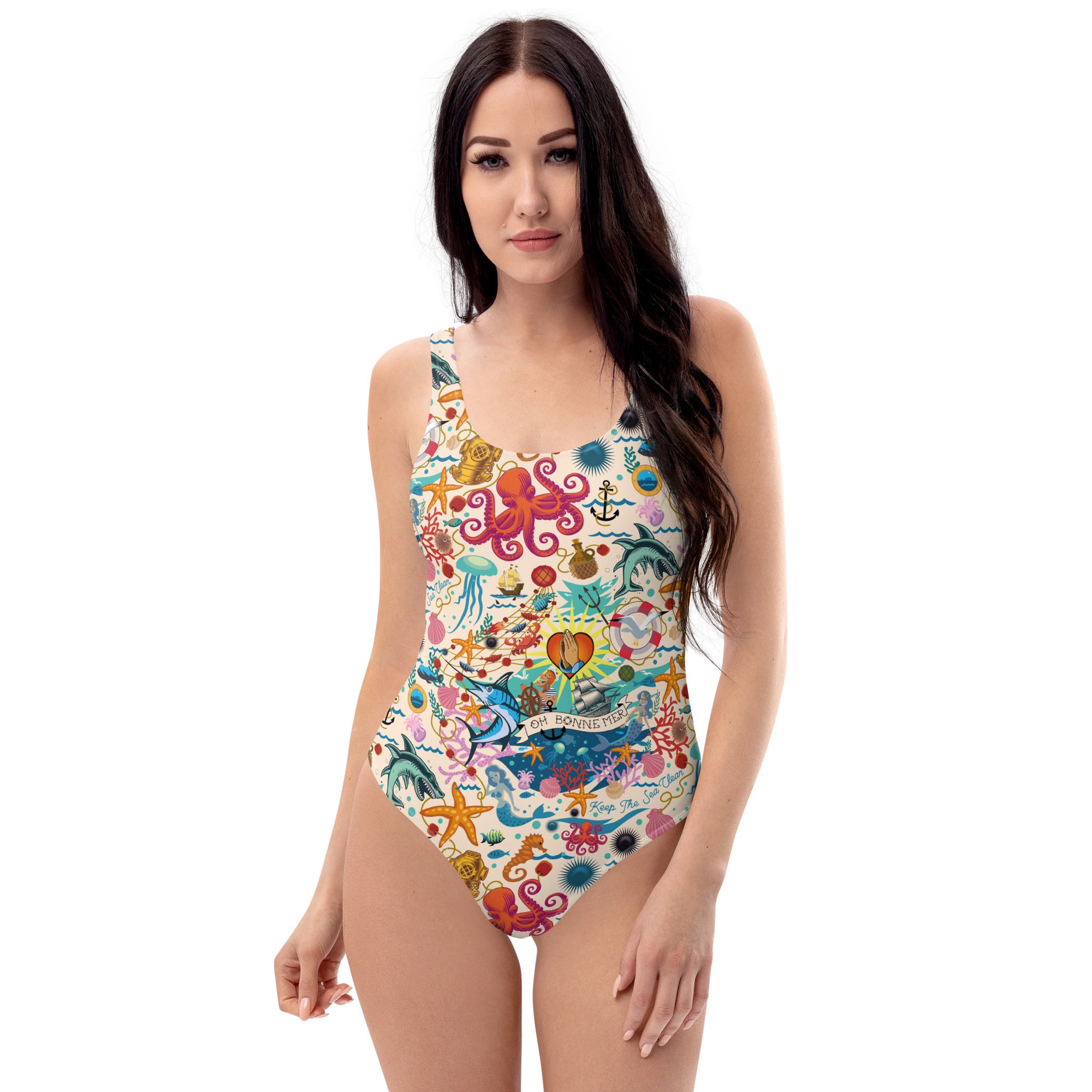 One-Piece Swimsuit Oh Bonne Mer Cream