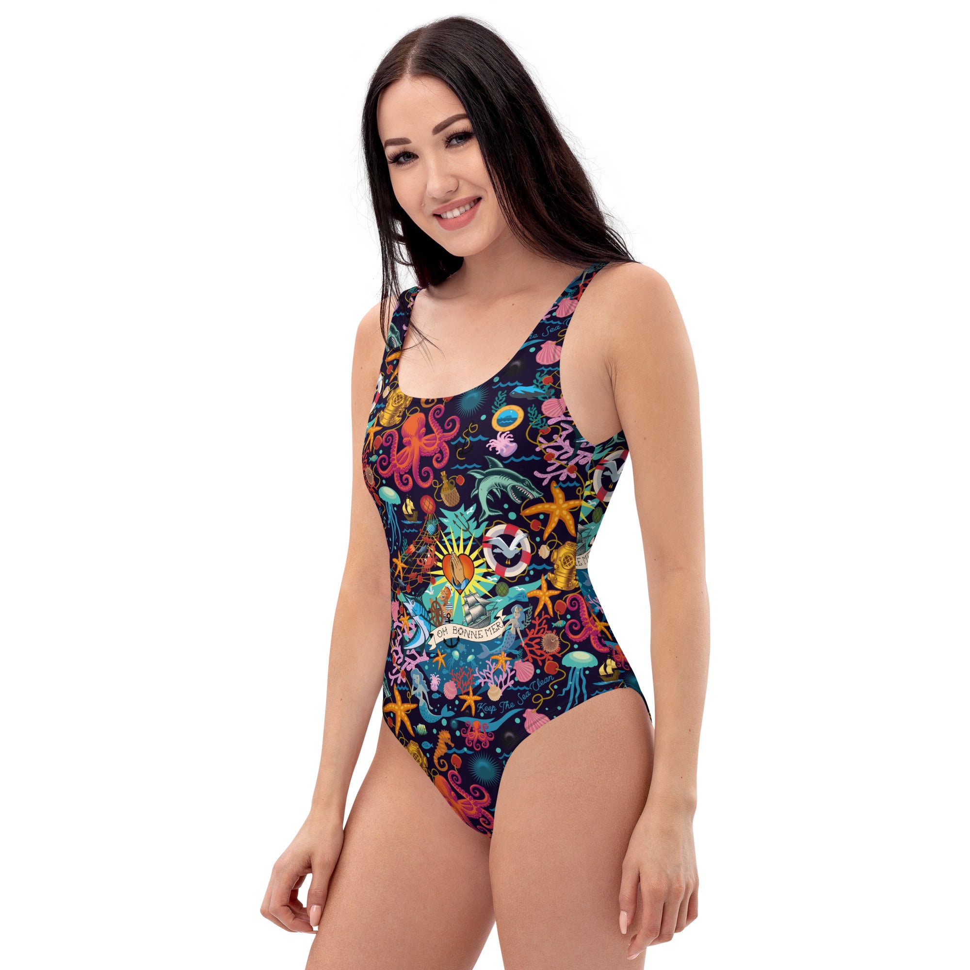 One-Piece Swimsuit Oh Bonne Mer Dark Blue