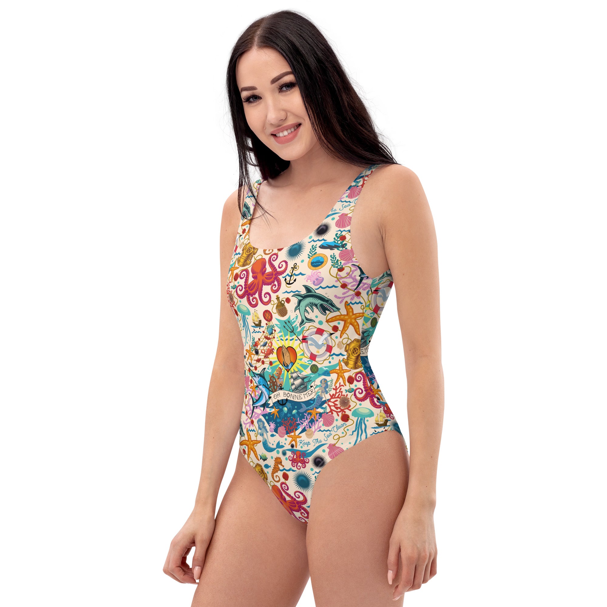 One-Piece Swimsuit Oh Bonne Mer Cream