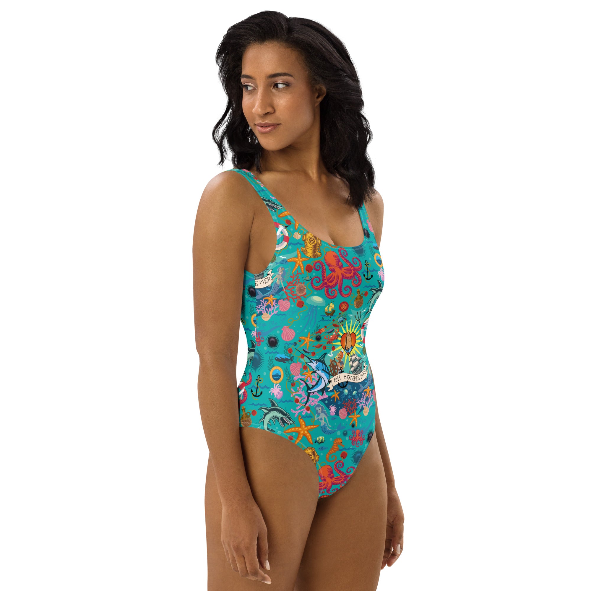 Maillot de Bain 1 Pièce Oh Bonne Mer Calypso Blue