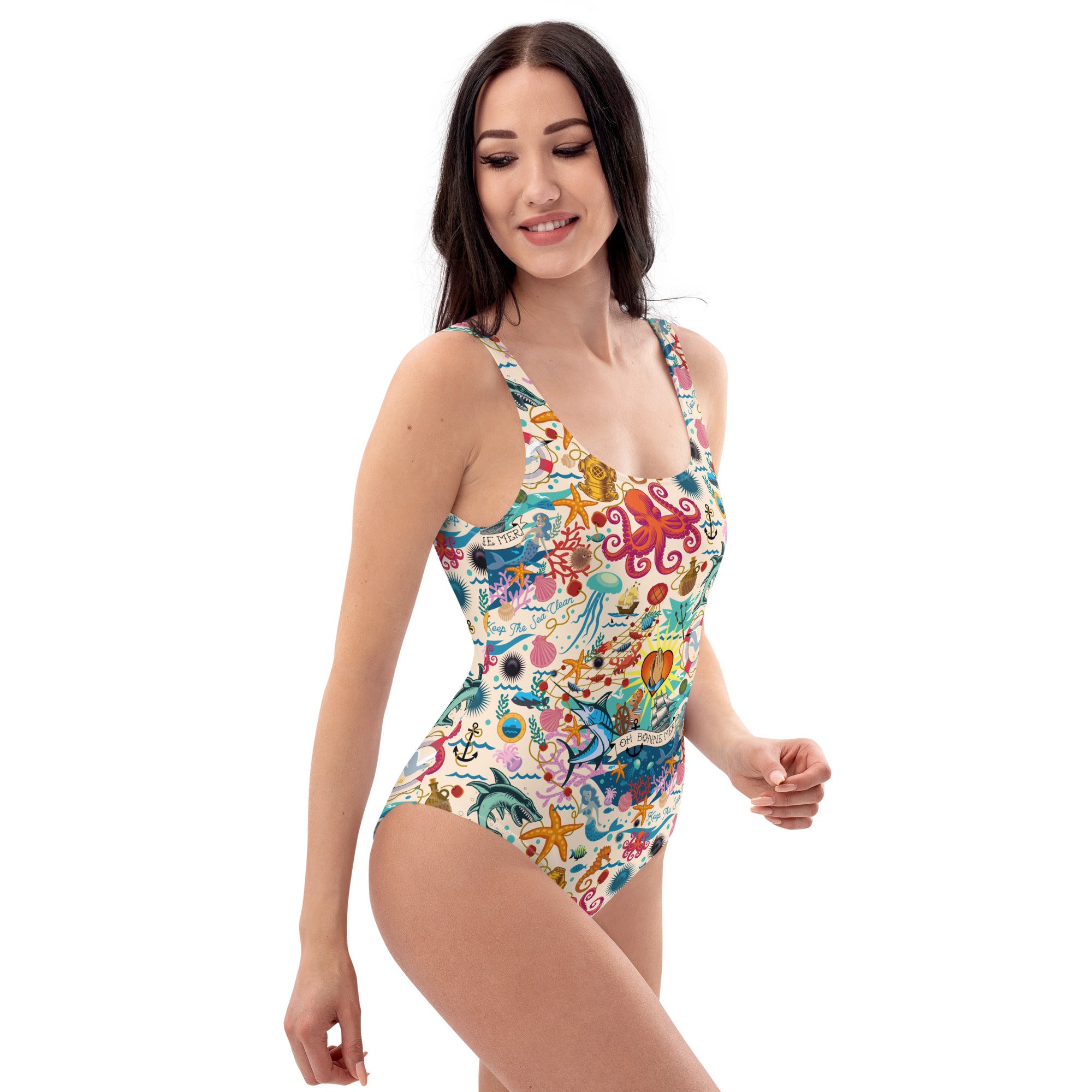 One-Piece Swimsuit Oh Bonne Mer Cream