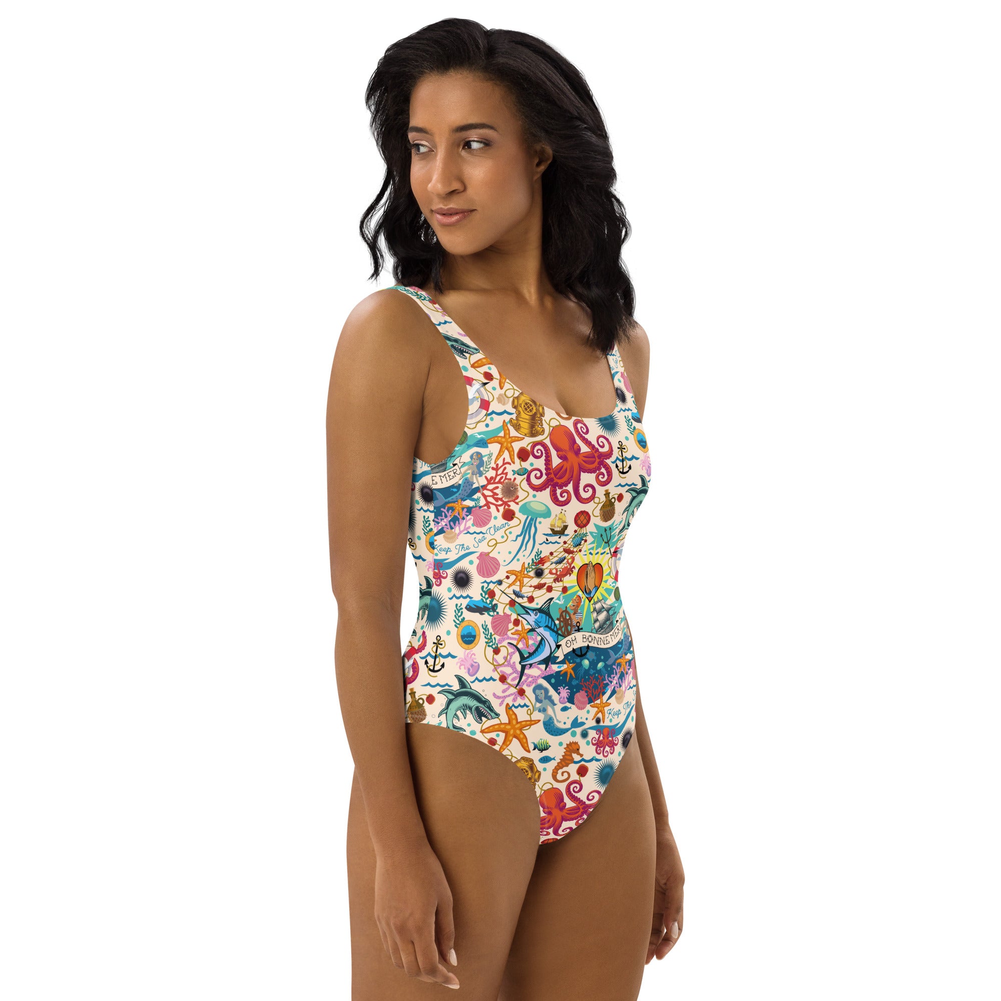 One-Piece Swimsuit Oh Bonne Mer Cream