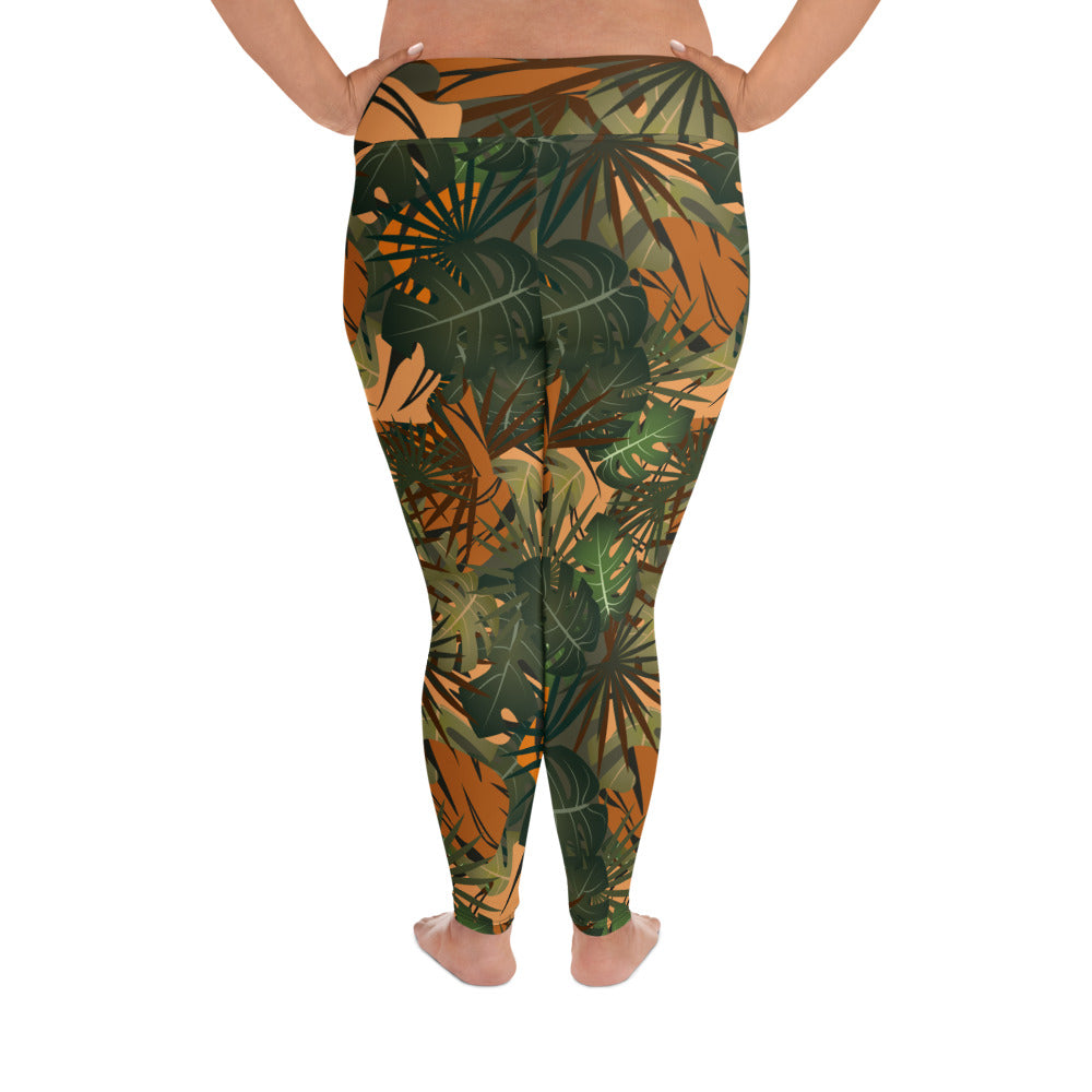 Legging Grande Taille Jungle