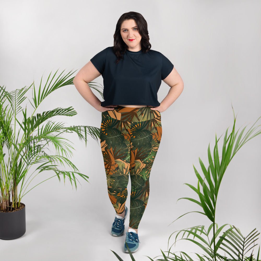 Legging Grande Taille Jungle