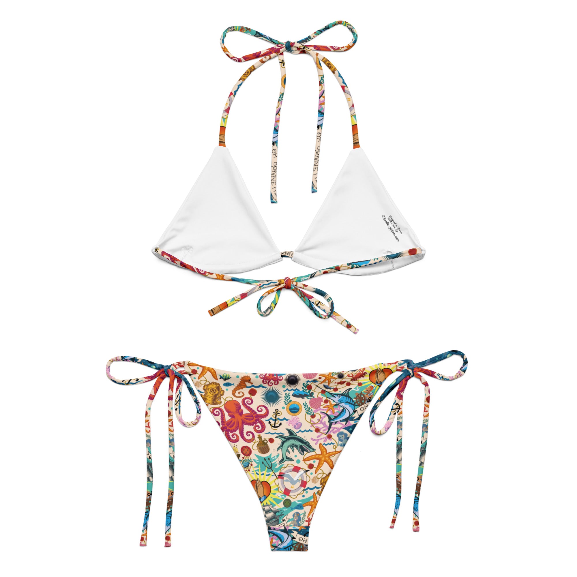 Bikini de bain recyclé Oh Bonne Mer Cream