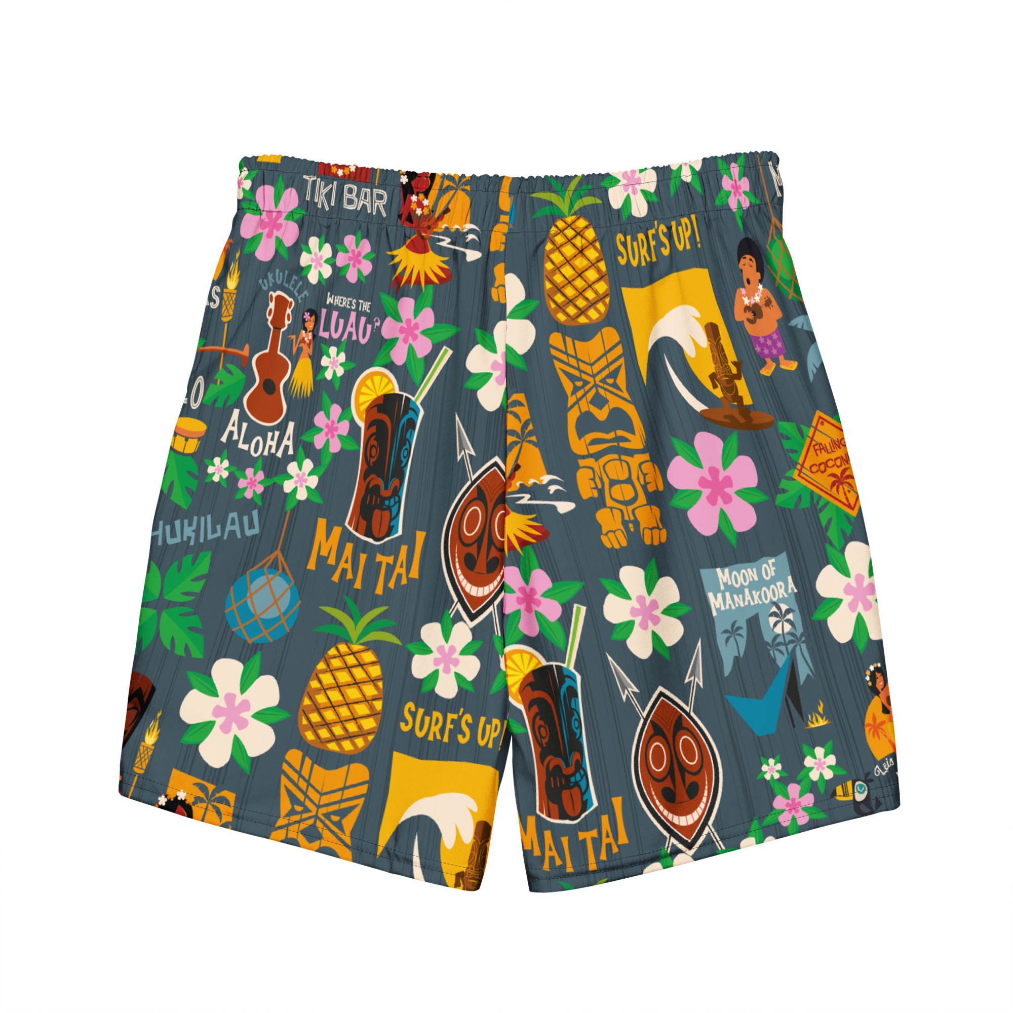 Short de bain homme Tiki Surf Blue