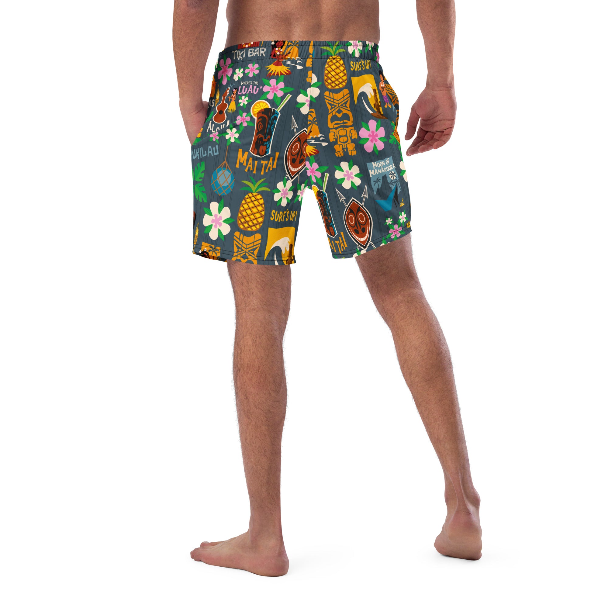 Short de bain homme Tiki Surf Blue