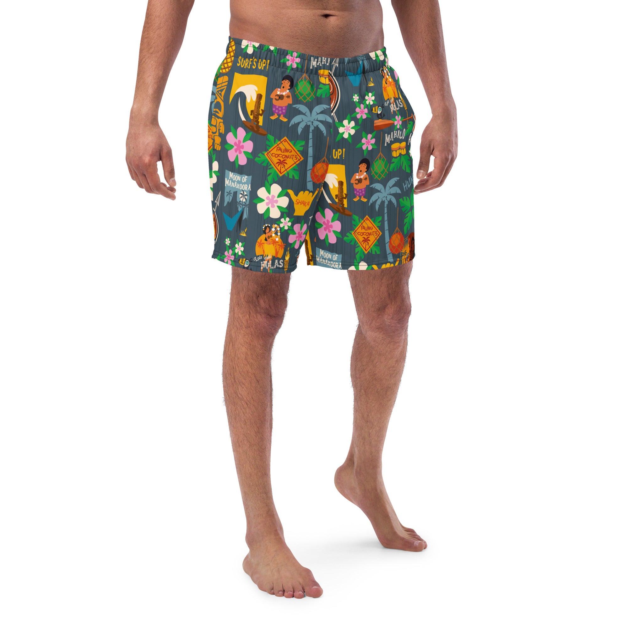 Short de bain homme Tiki Surf Blue