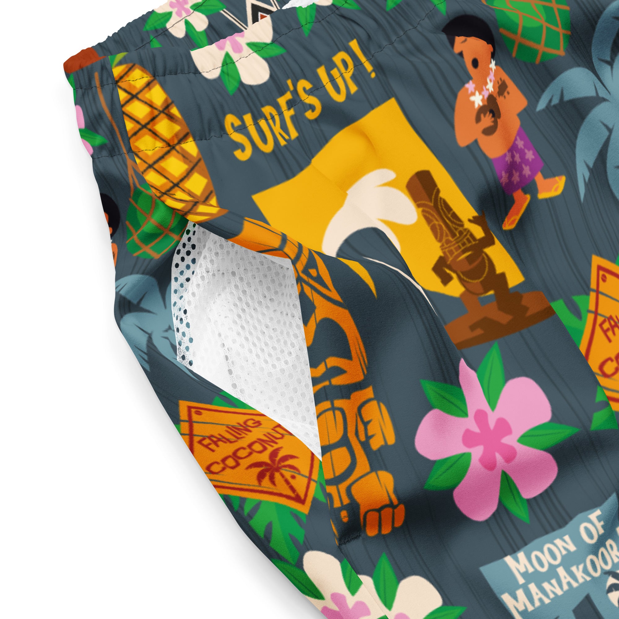 Short de bain homme Tiki Surf Blue