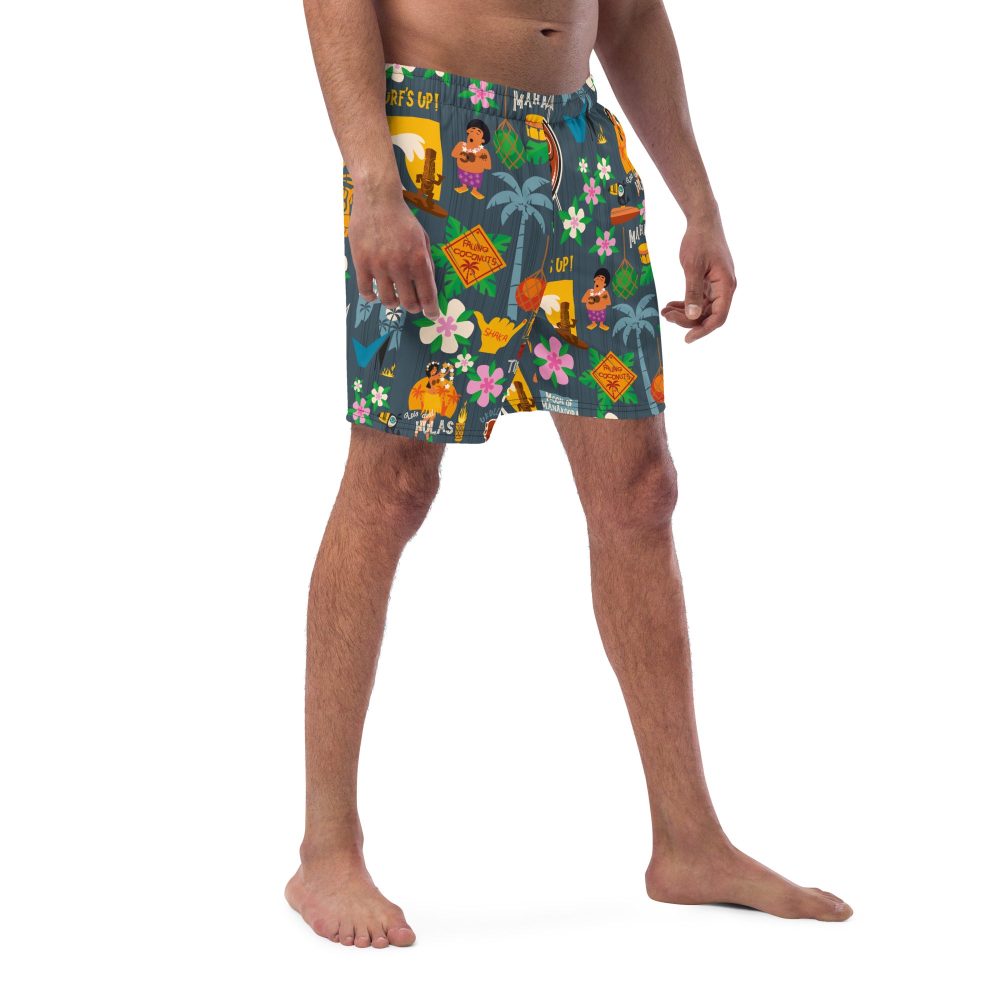 Short de bain homme Tiki Surf Blue