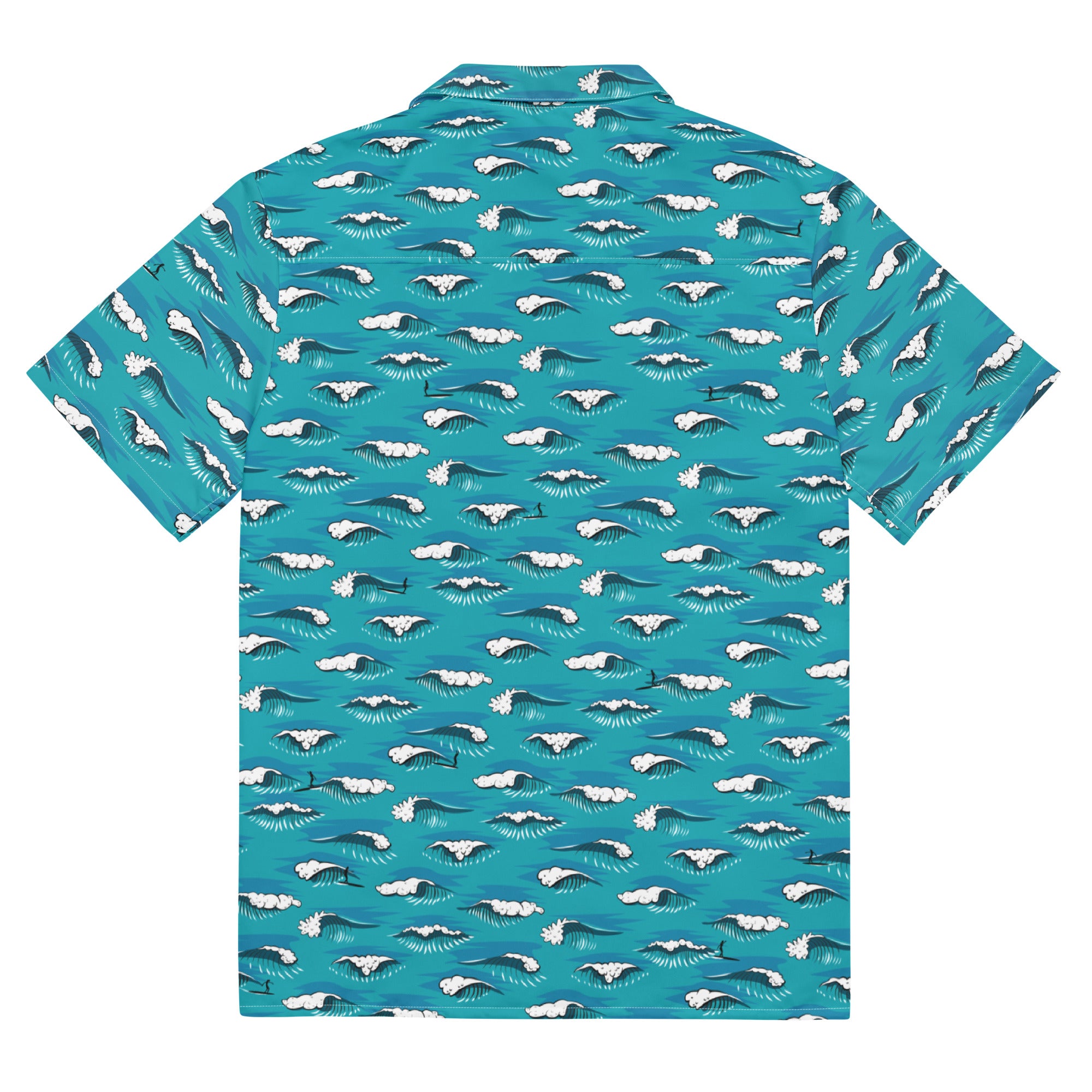 Chemise Longboard Surfing Calypso Blue