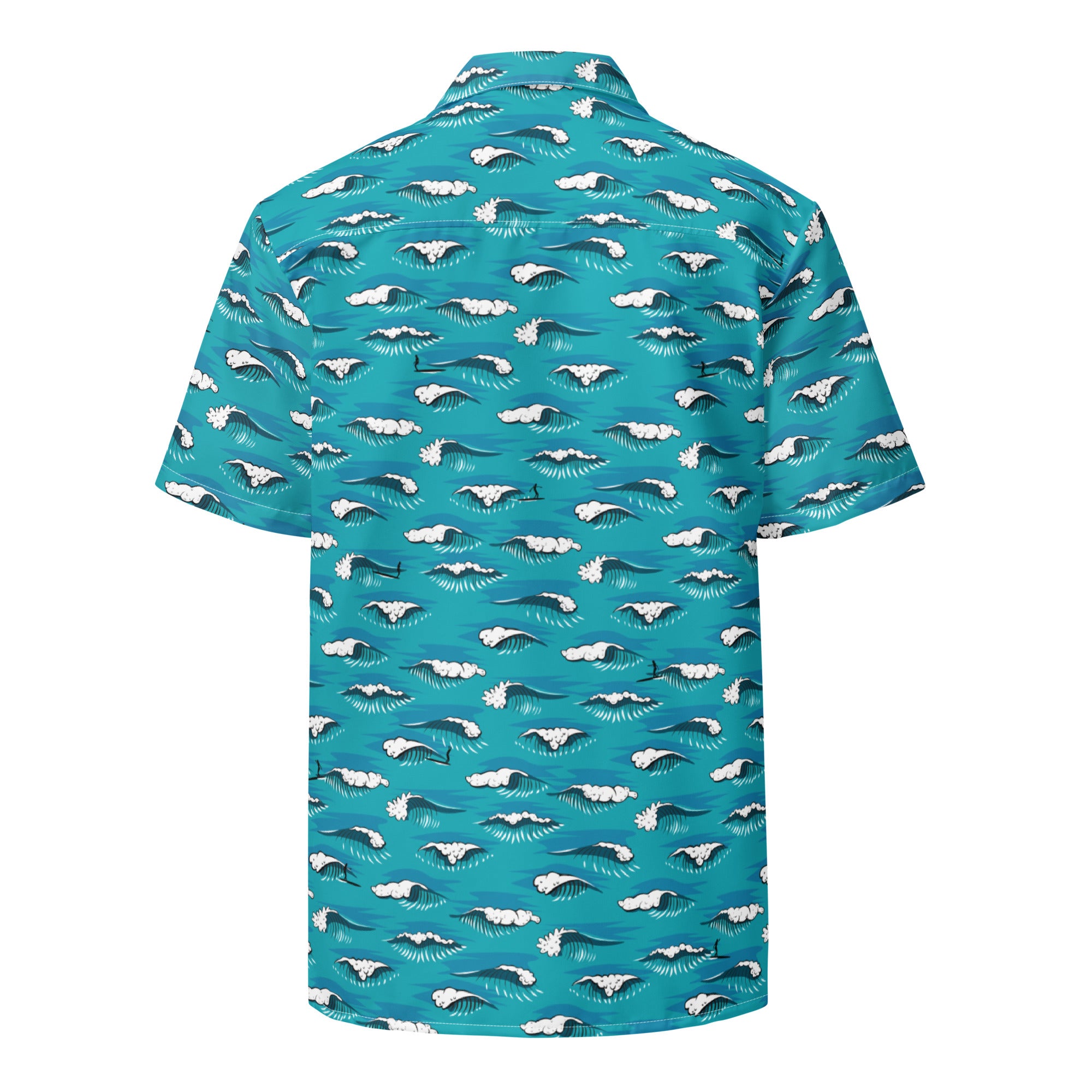 Chemise Longboard Surfing Calypso Blue