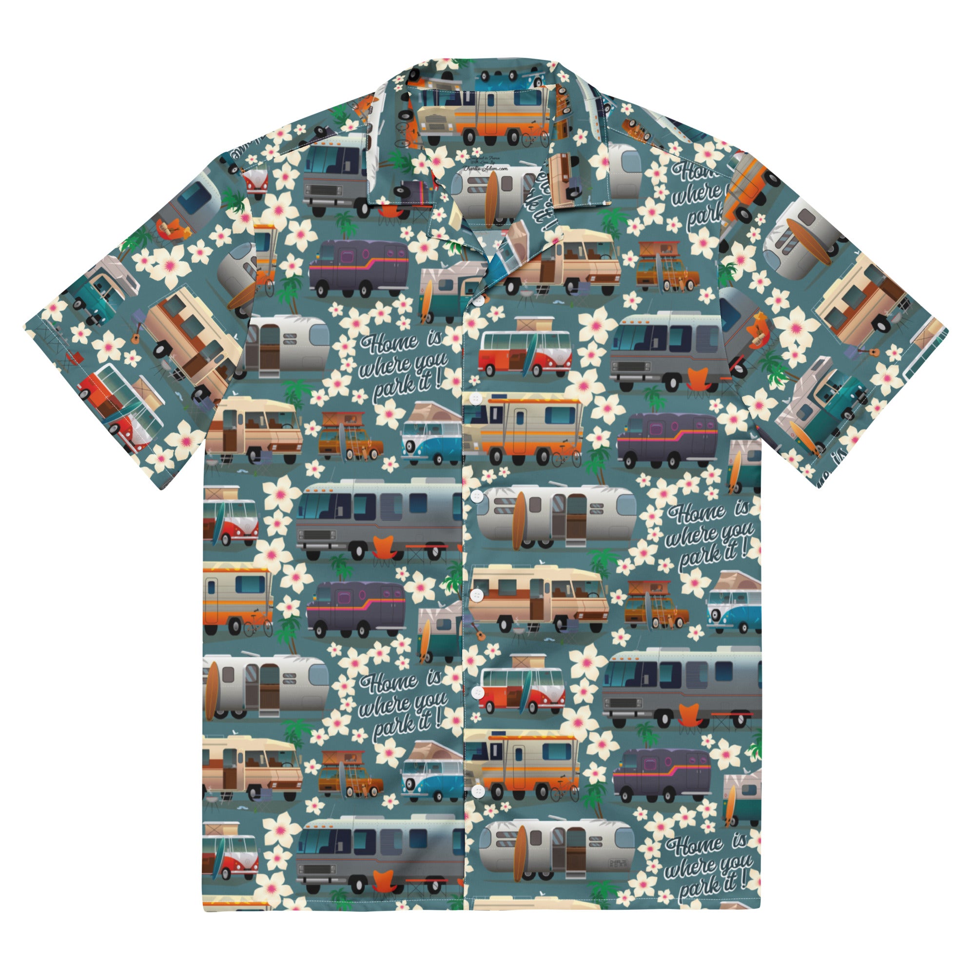 Chemise Vintage Campers