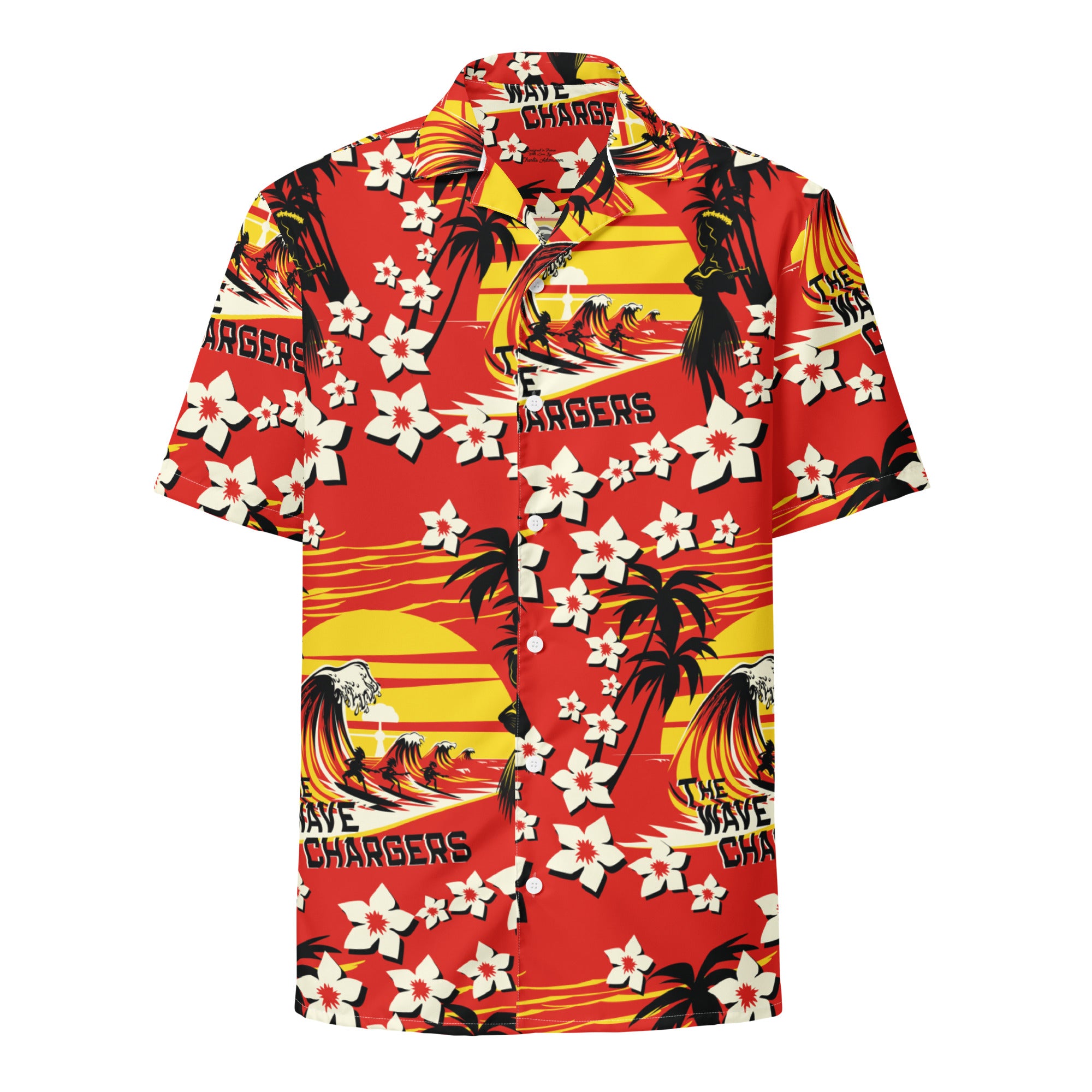 Chemise Surf Rock Wave Chargers