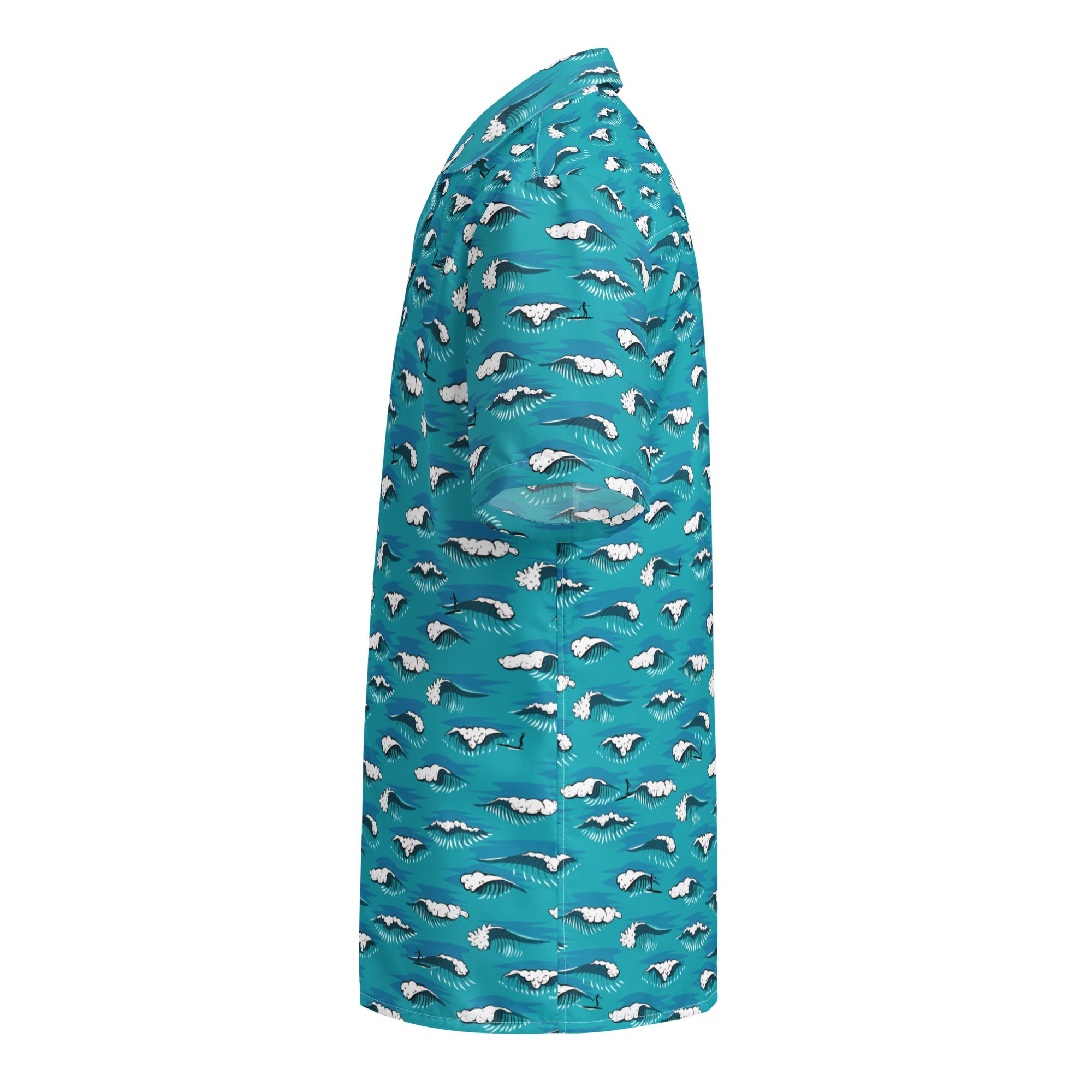 Chemise Longboard Surfing Calypso Blue