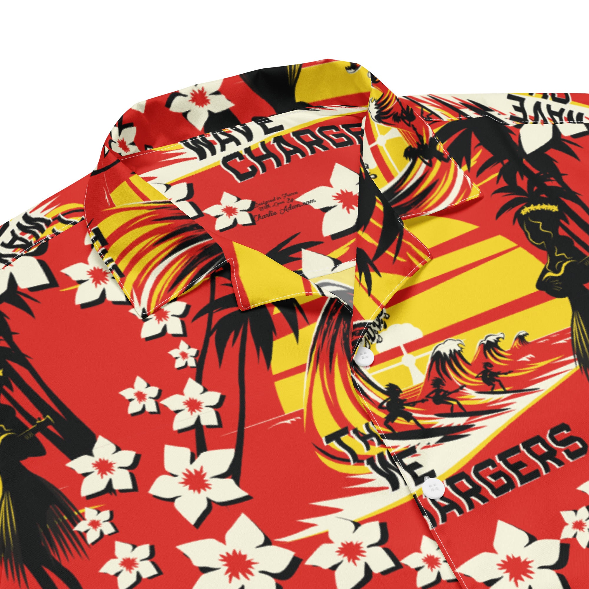 Chemise Surf Rock Wave Chargers
