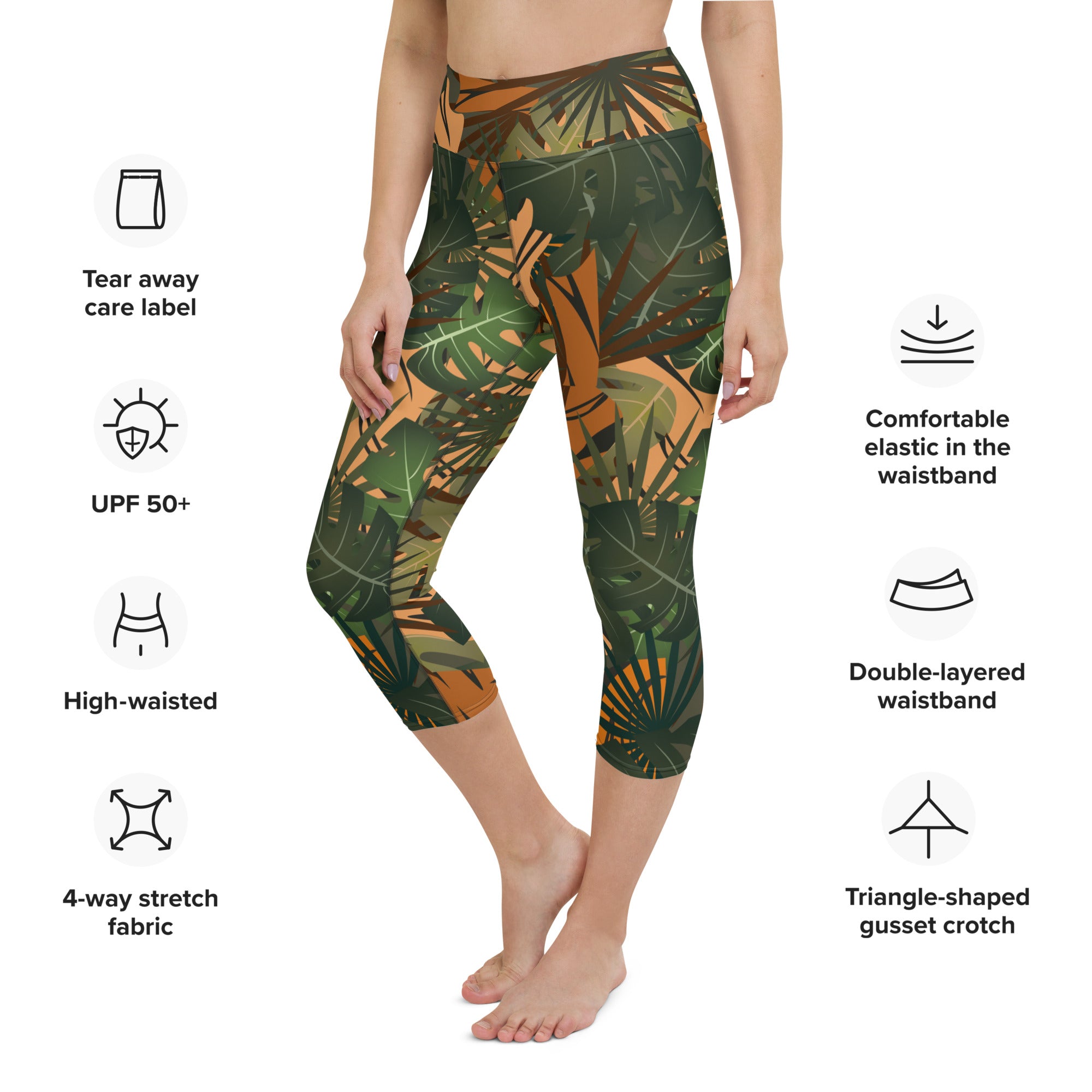 Legging de Yoga Court Jungle