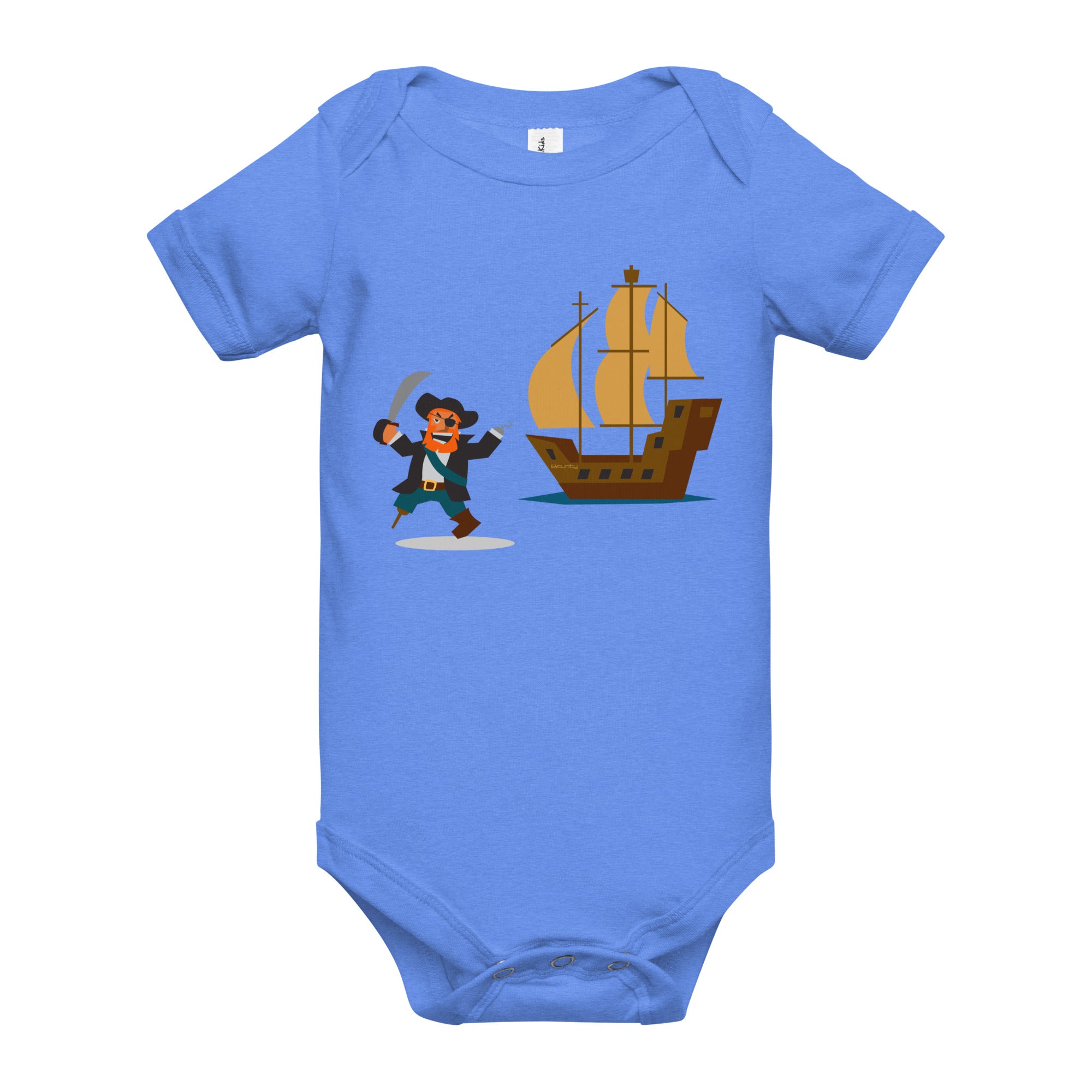 Body à manches courtes bébé Pirate HMS Bounty