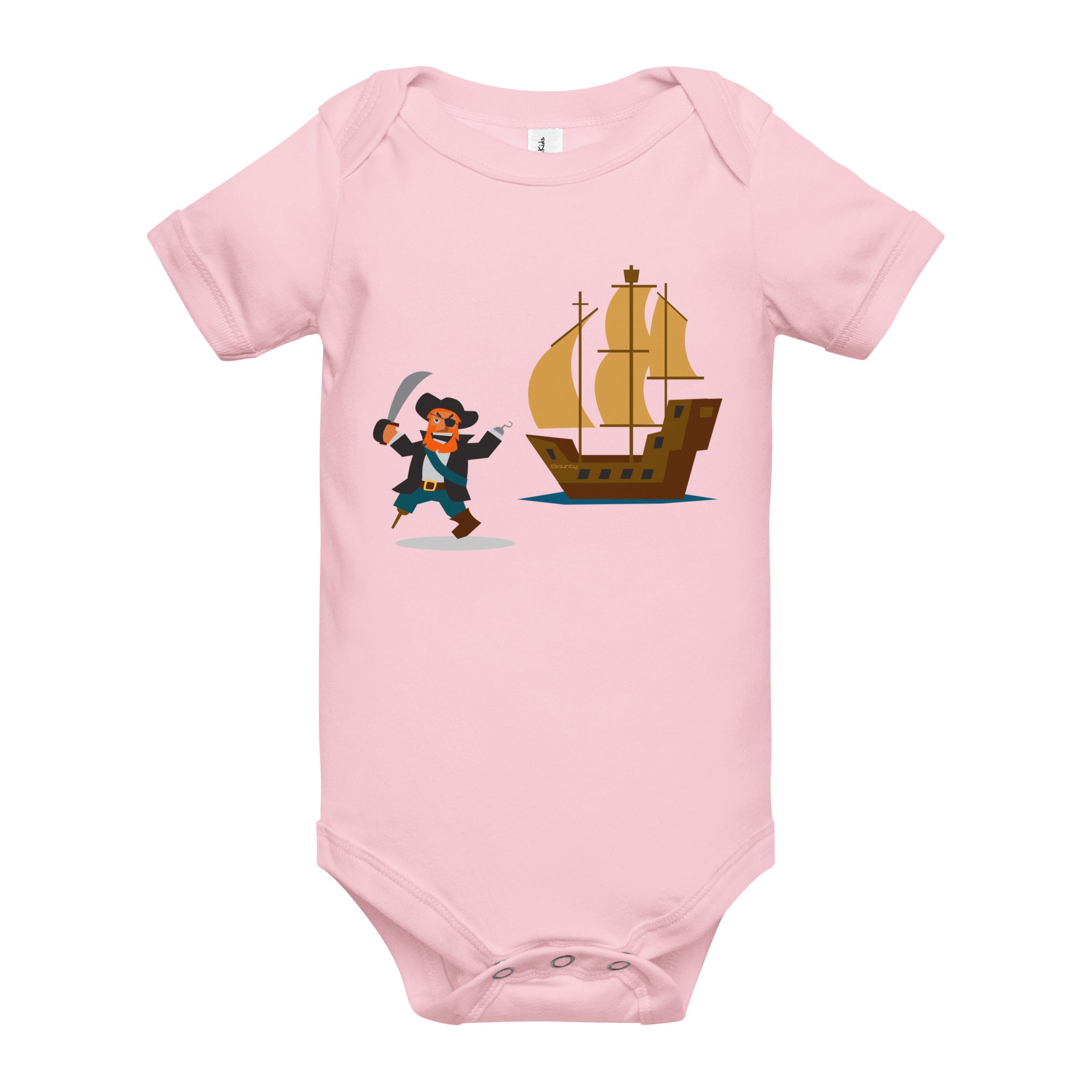 Body à manches courtes bébé Pirate HMS Bounty