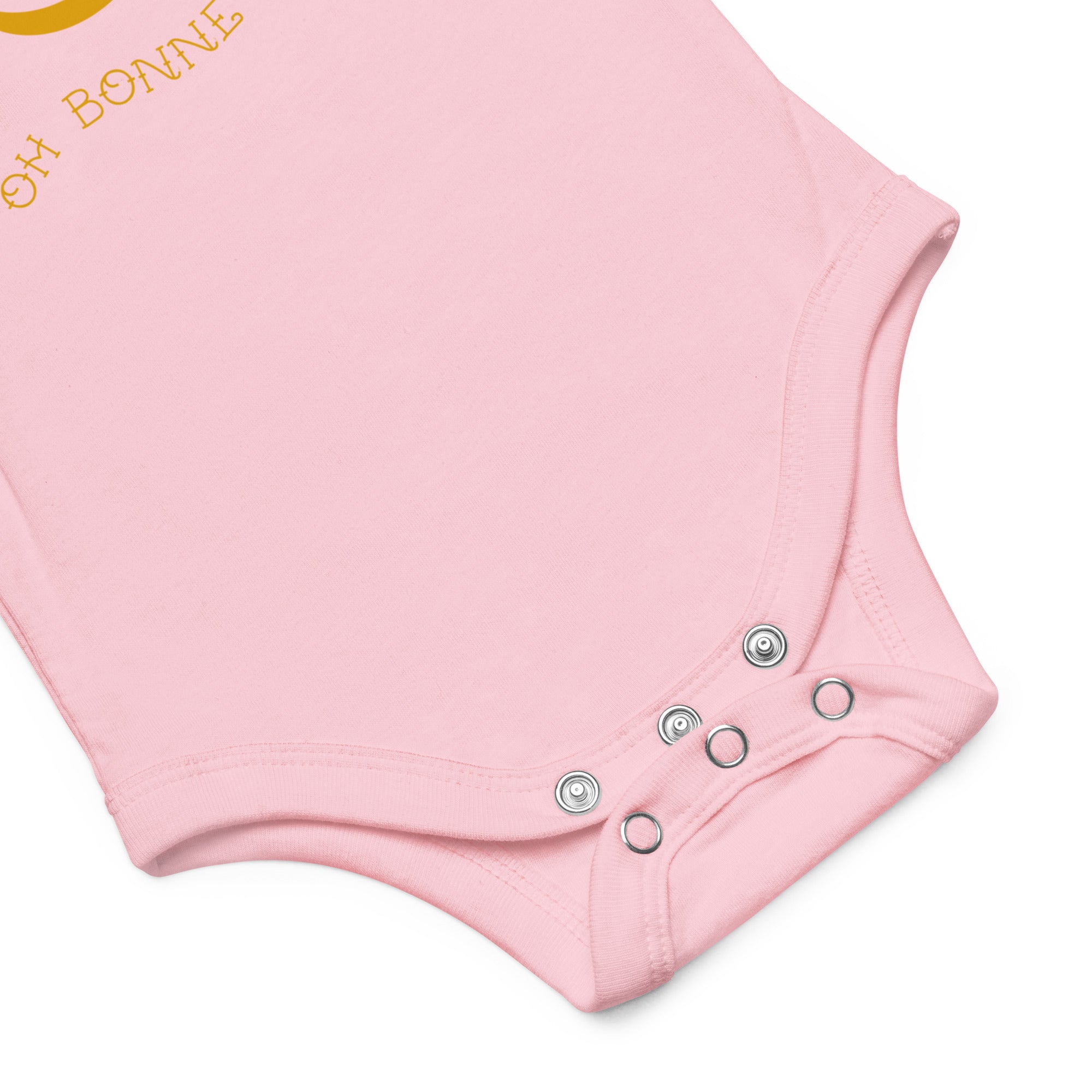 Baby short sleeve one piece Croix de Camargue Gold
