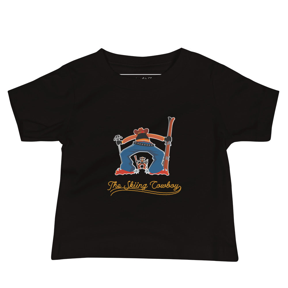 T-shirt pour bébé Ski Fight at OK Corral Outline