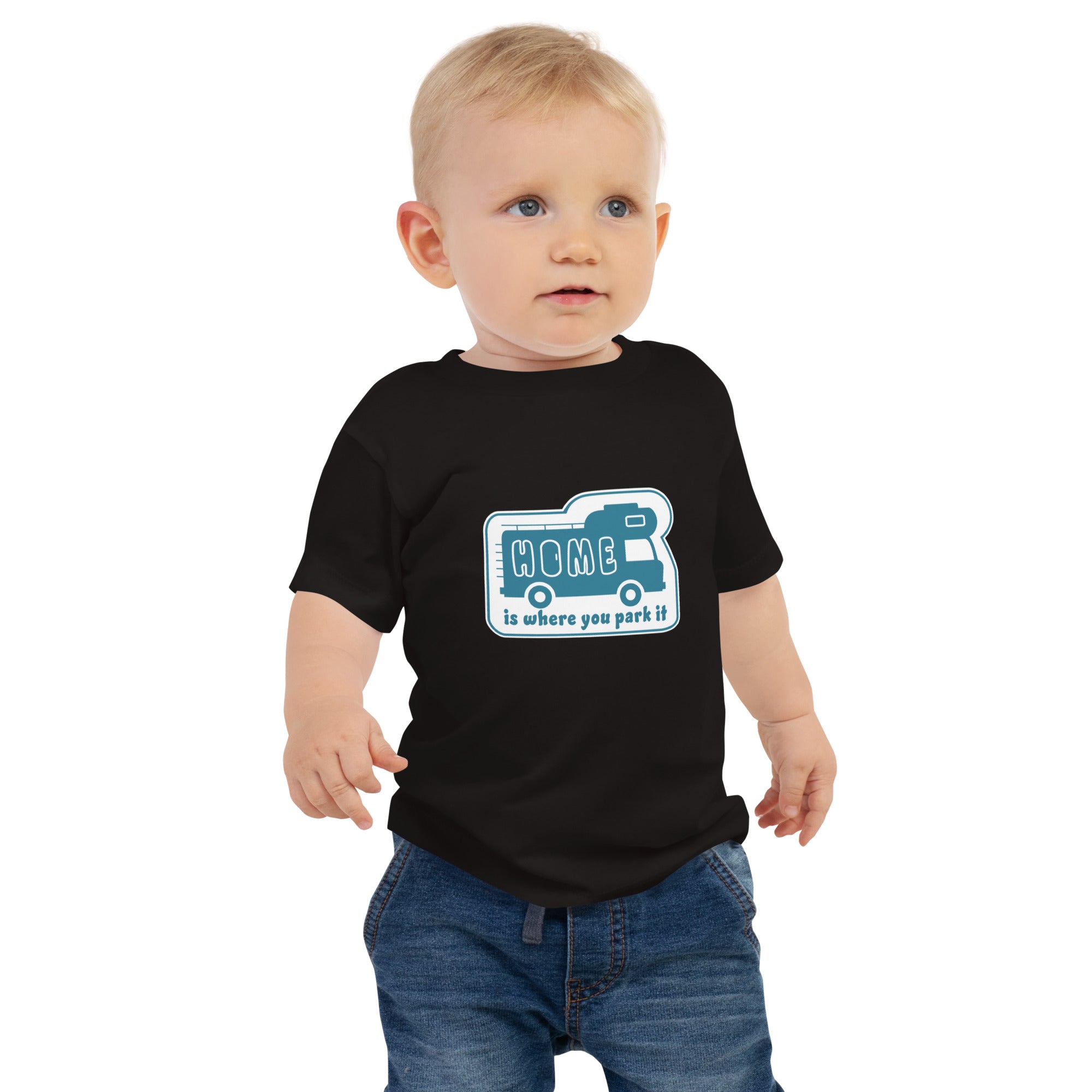 T-shirt pour bébé Blue Camper Van