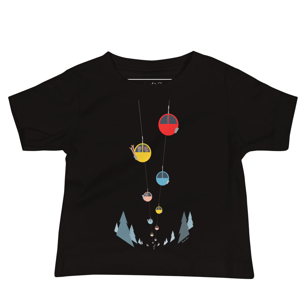 T-shirt pour bébé Gondolas in the mist