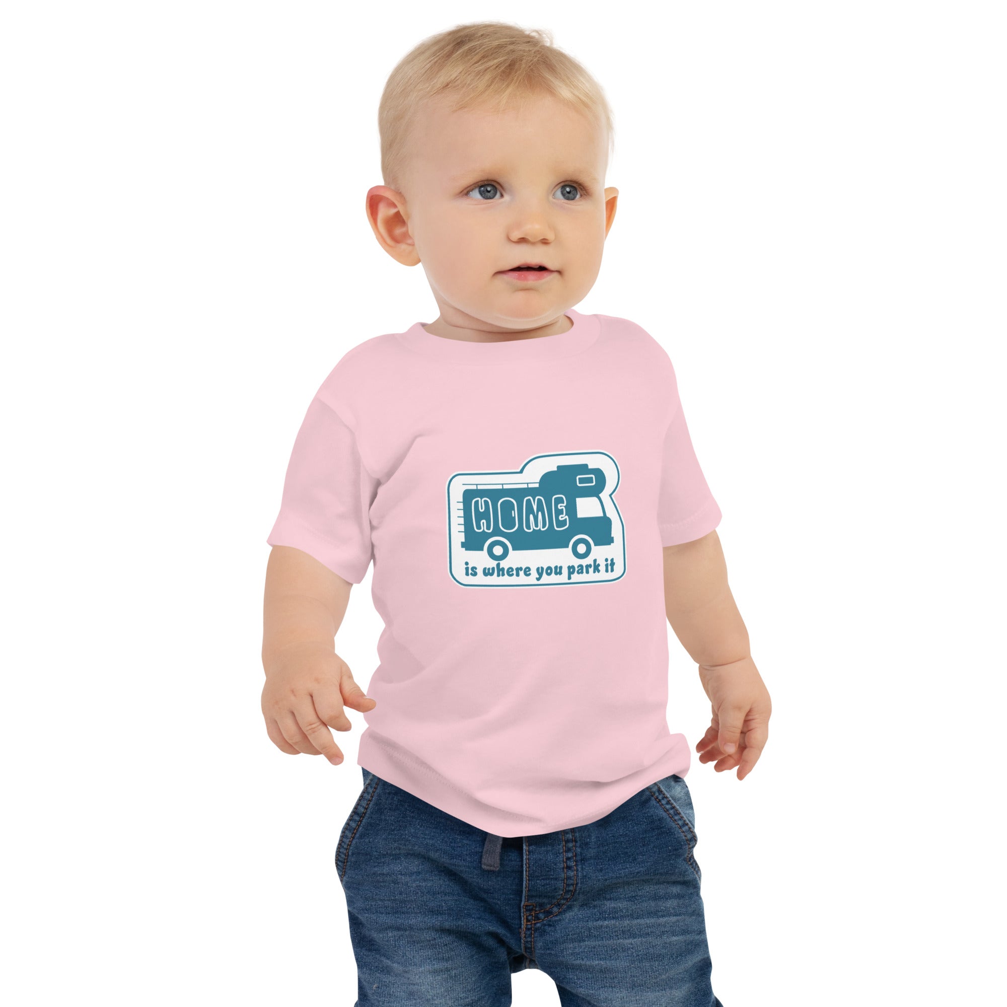T-shirt pour bébé Blue Camper Van