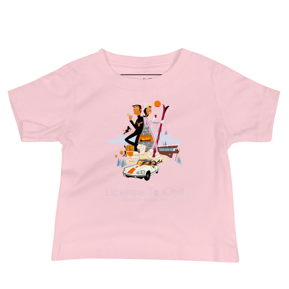 T-shirt pour bébé License To Chill Mission Après-Ski