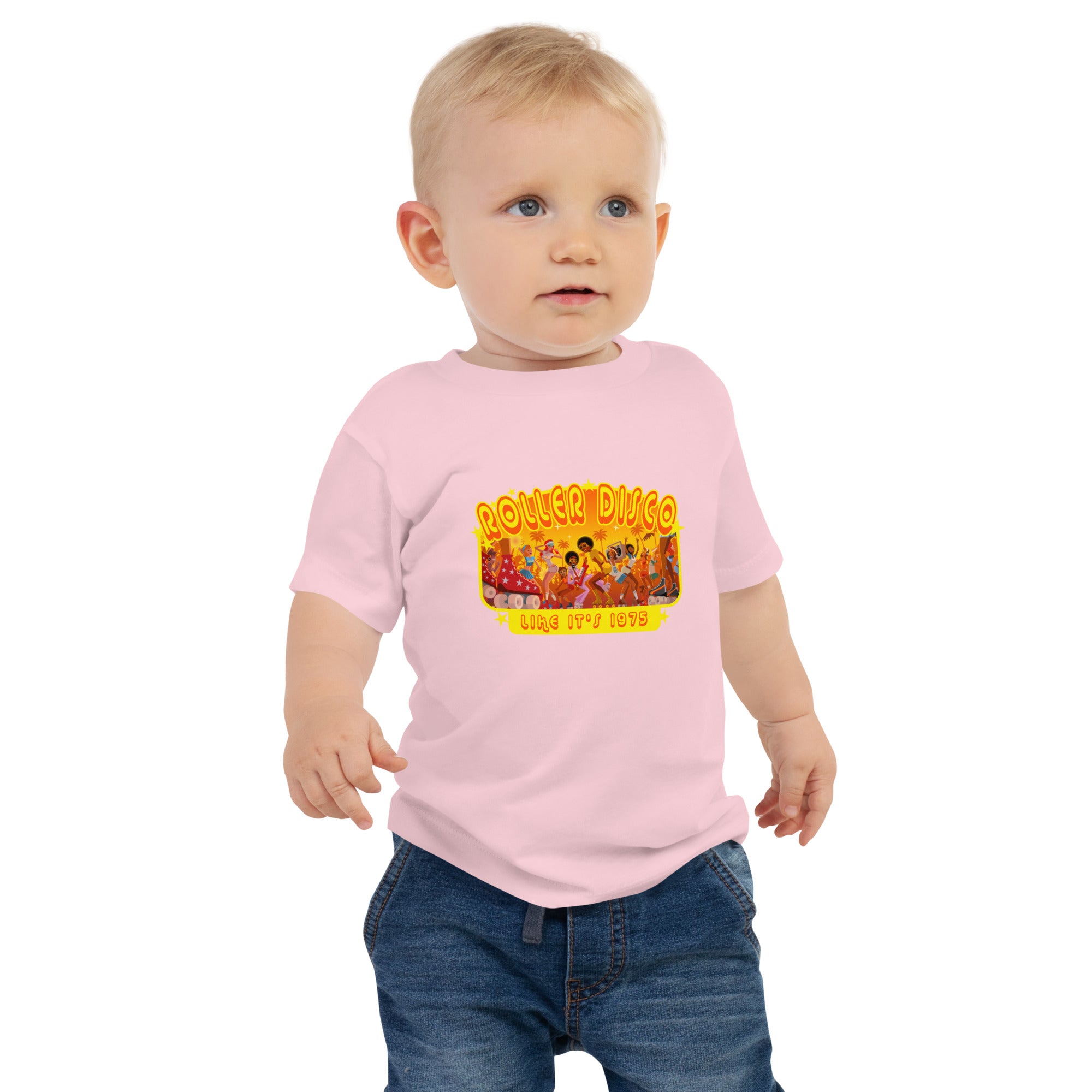T-shirt pour bébé Roller Disco 1975