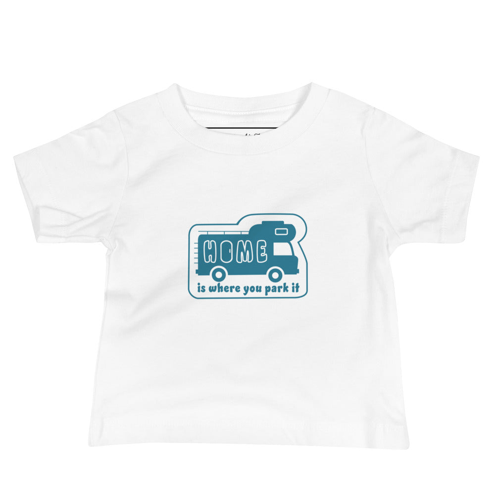 T-shirt pour bébé Blue Camper Van