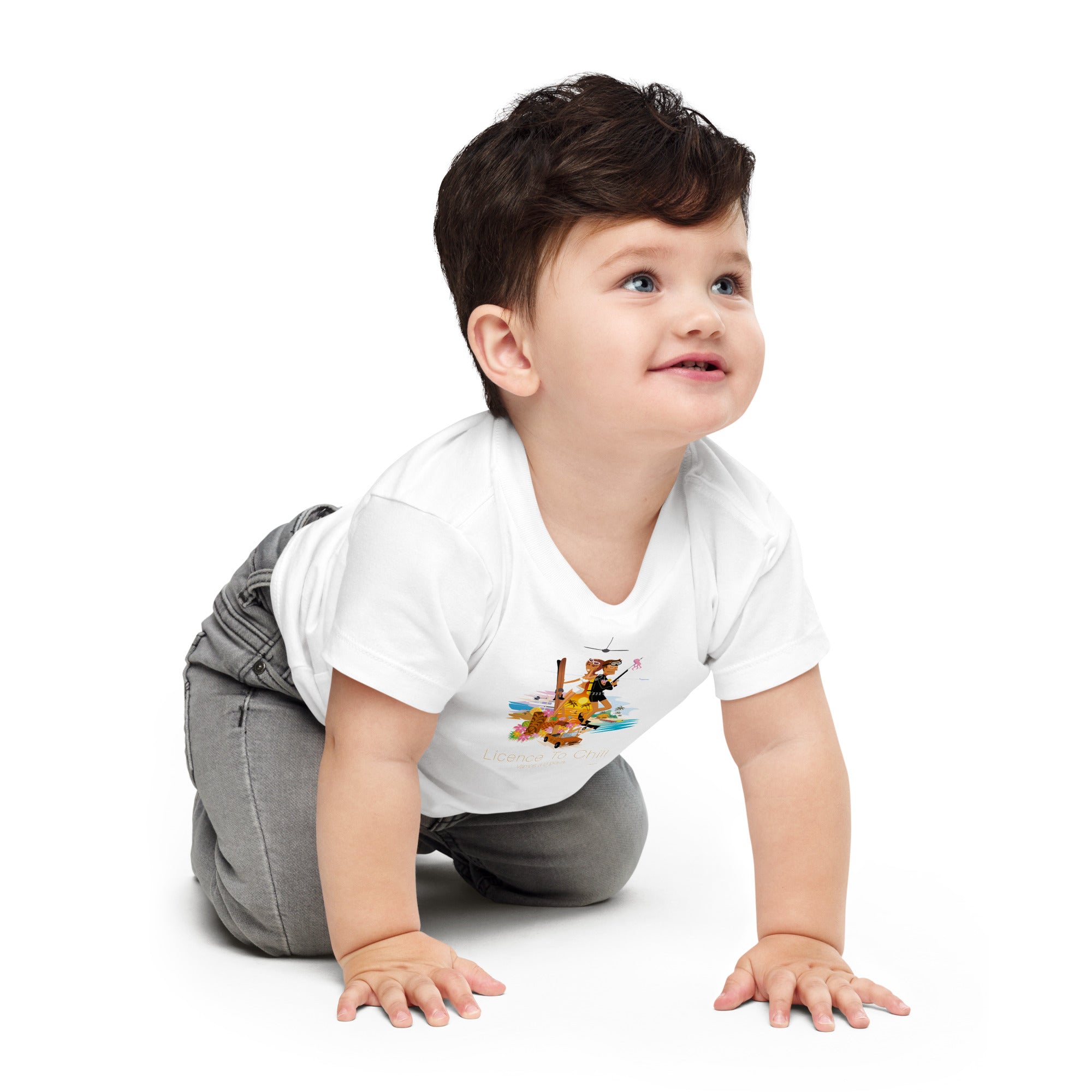 T-shirt pour bébé License to Chill Vamos a la Playa