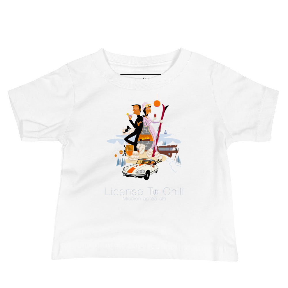 T-shirt pour bébé License To Chill Mission Après-Ski