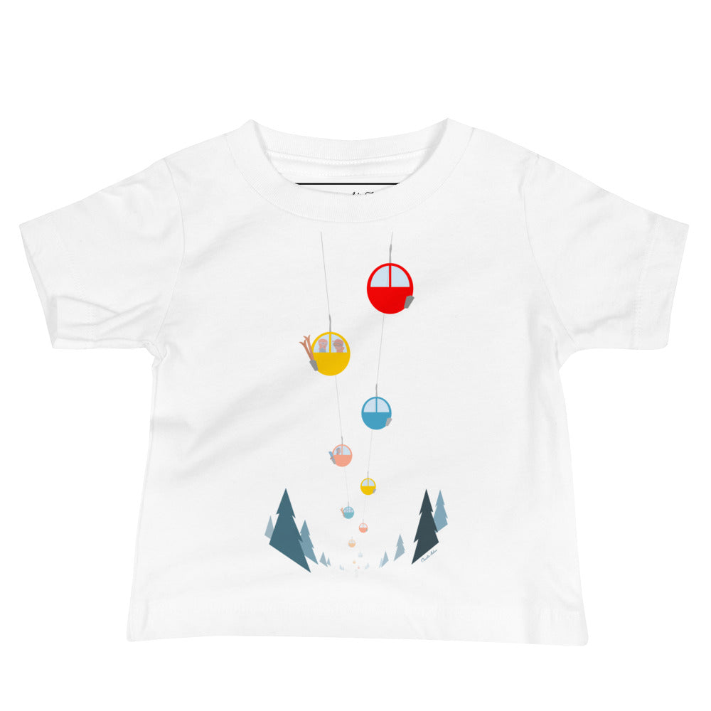 T-shirt pour bébé Gondolas in the mist