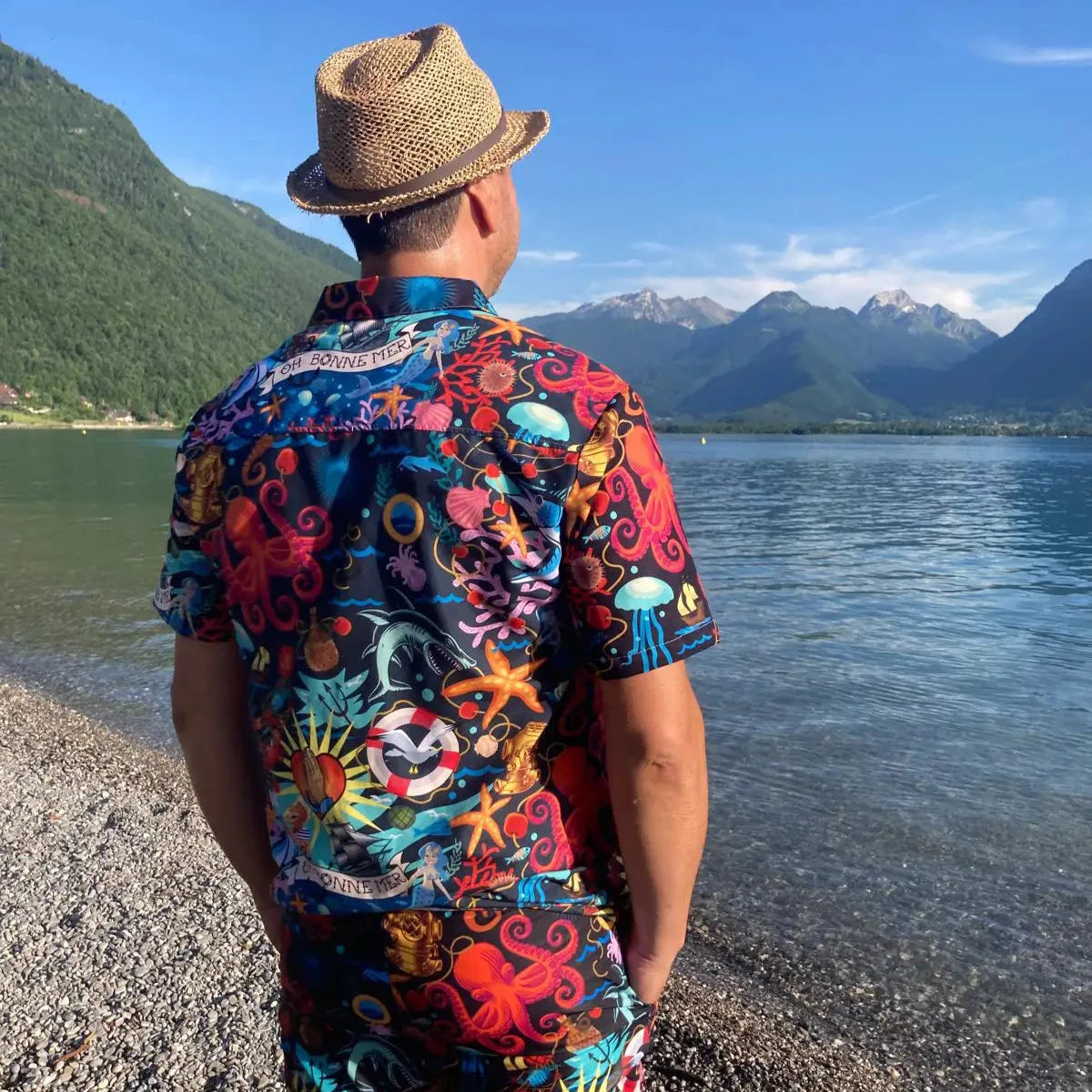 Chemise Oh Bonne Mer Bleu Foncé