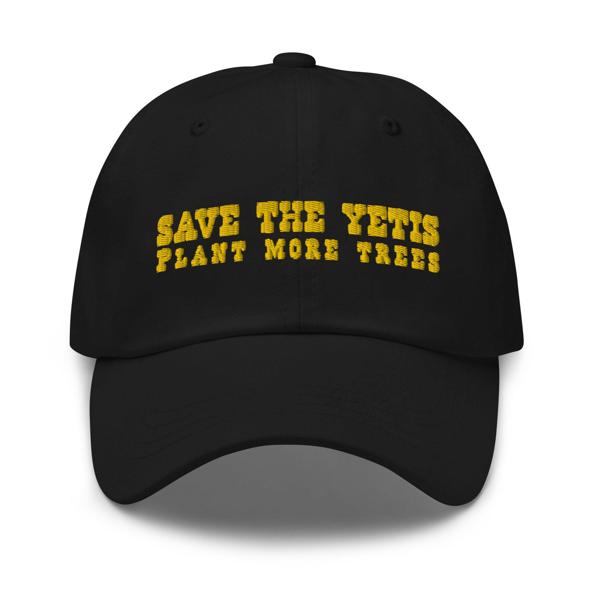 Casquette de baseball Save the Yetis, Plant more Trees