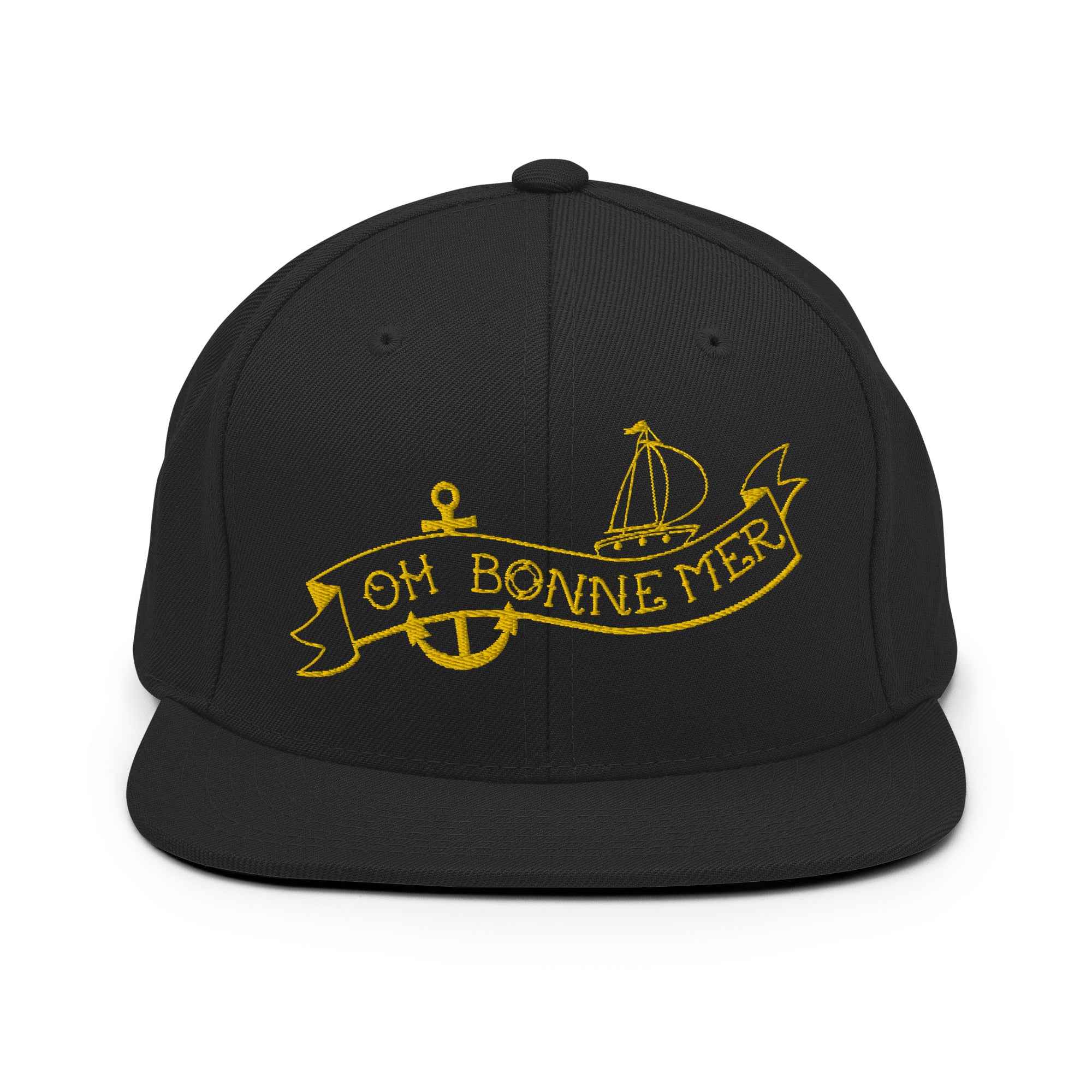Casquette Snapback Wool Blend Oh Bonne Mer Tattoo Gold