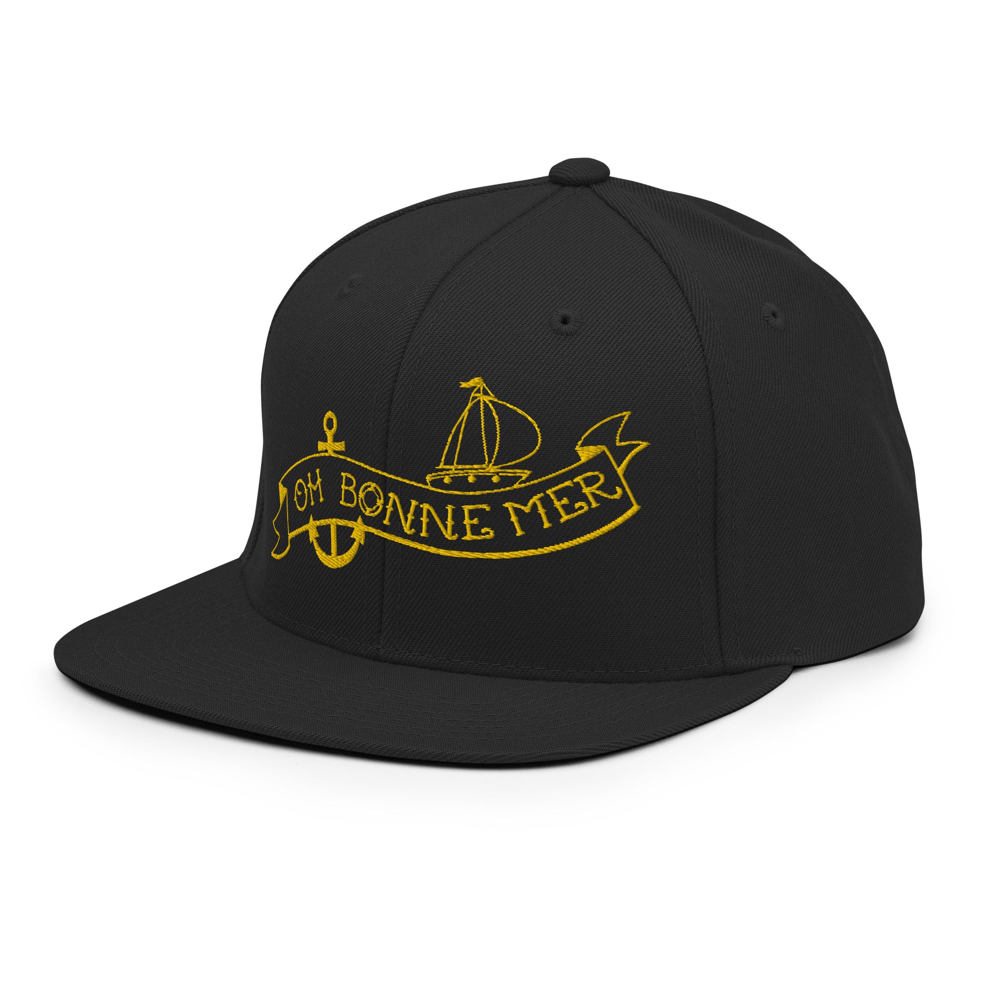 Casquette Snapback Wool Blend Oh Bonne Mer Tattoo Gold