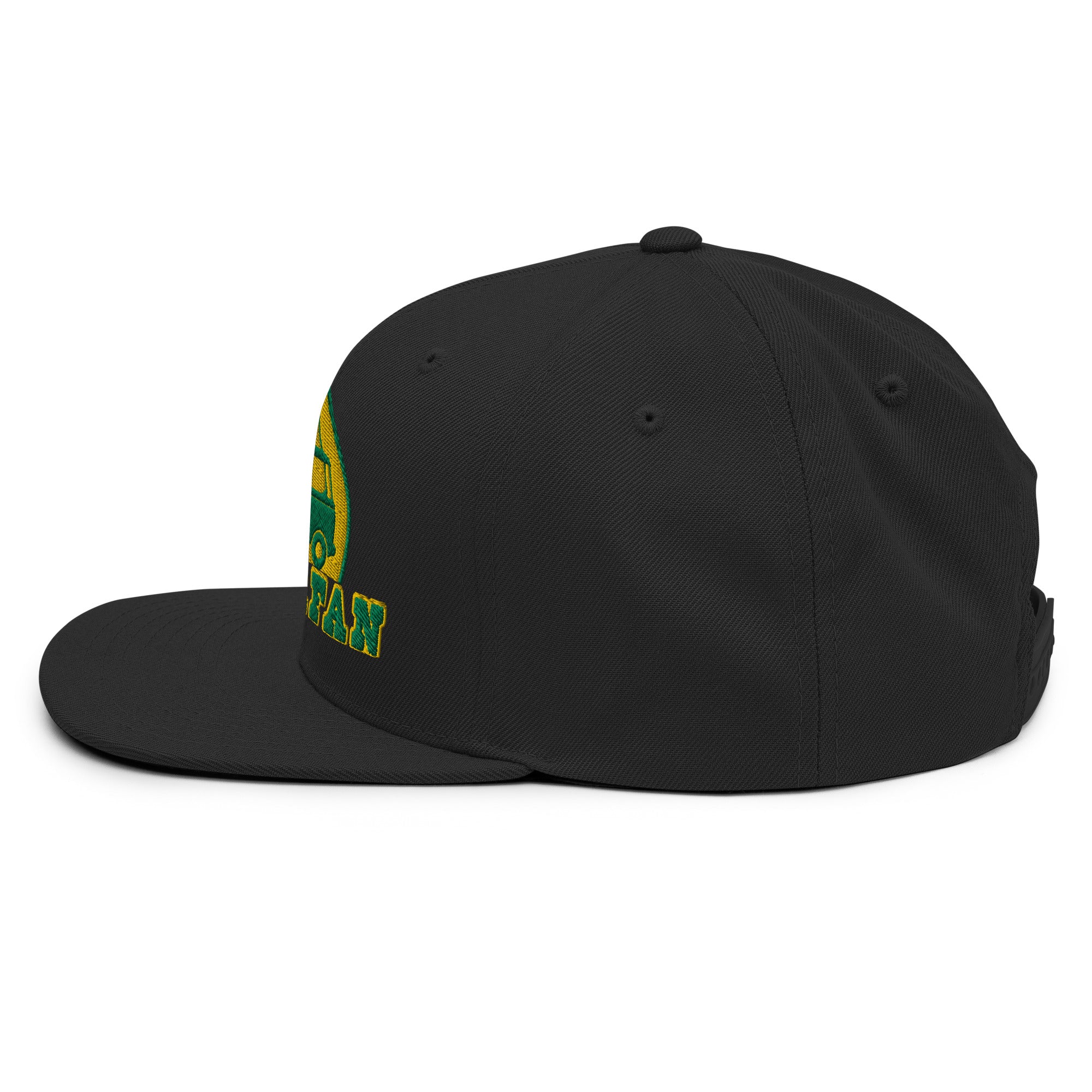 Casquette Snapback Wool Blend Camperfan green/yellow