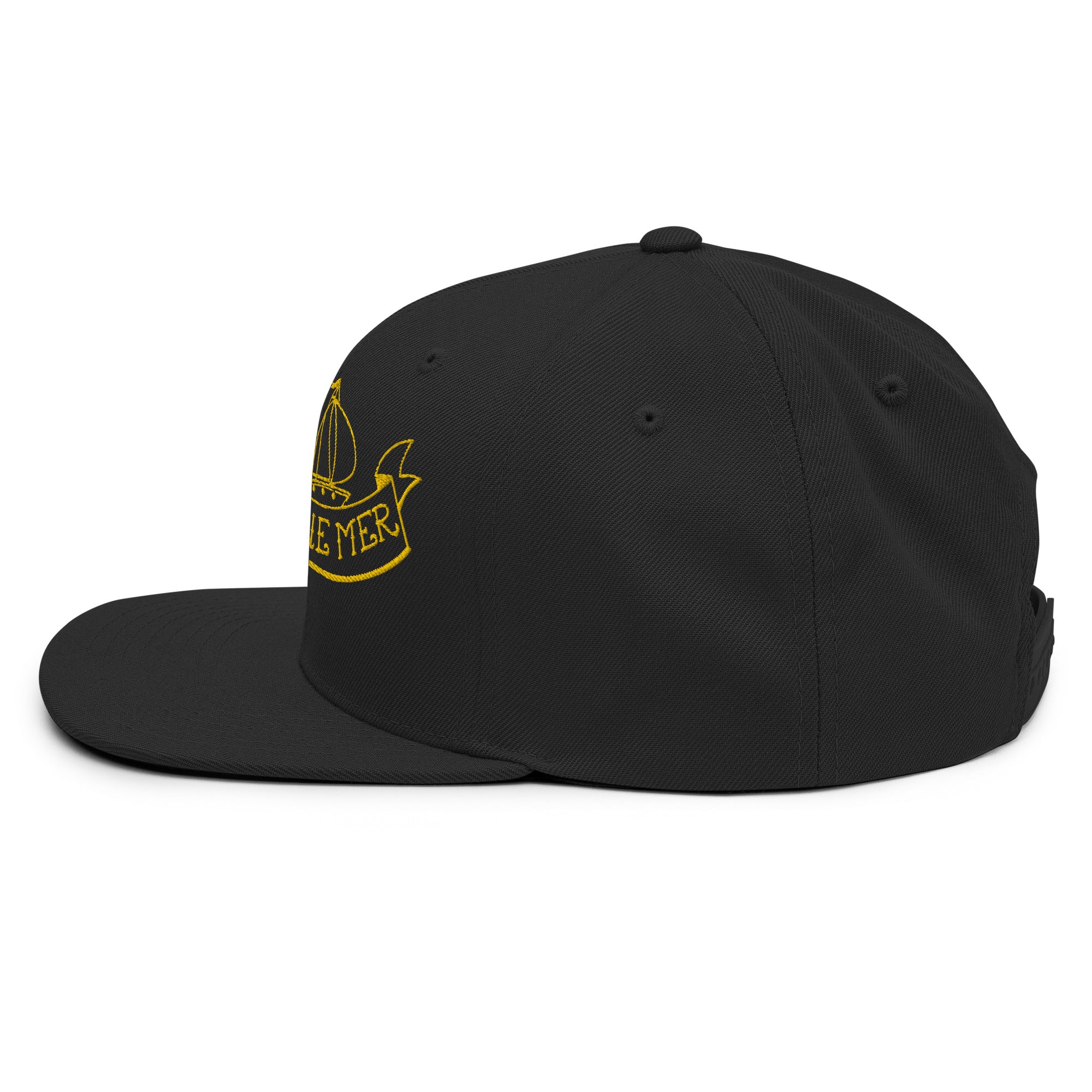 Casquette Snapback Wool Blend Oh Bonne Mer Tattoo Gold