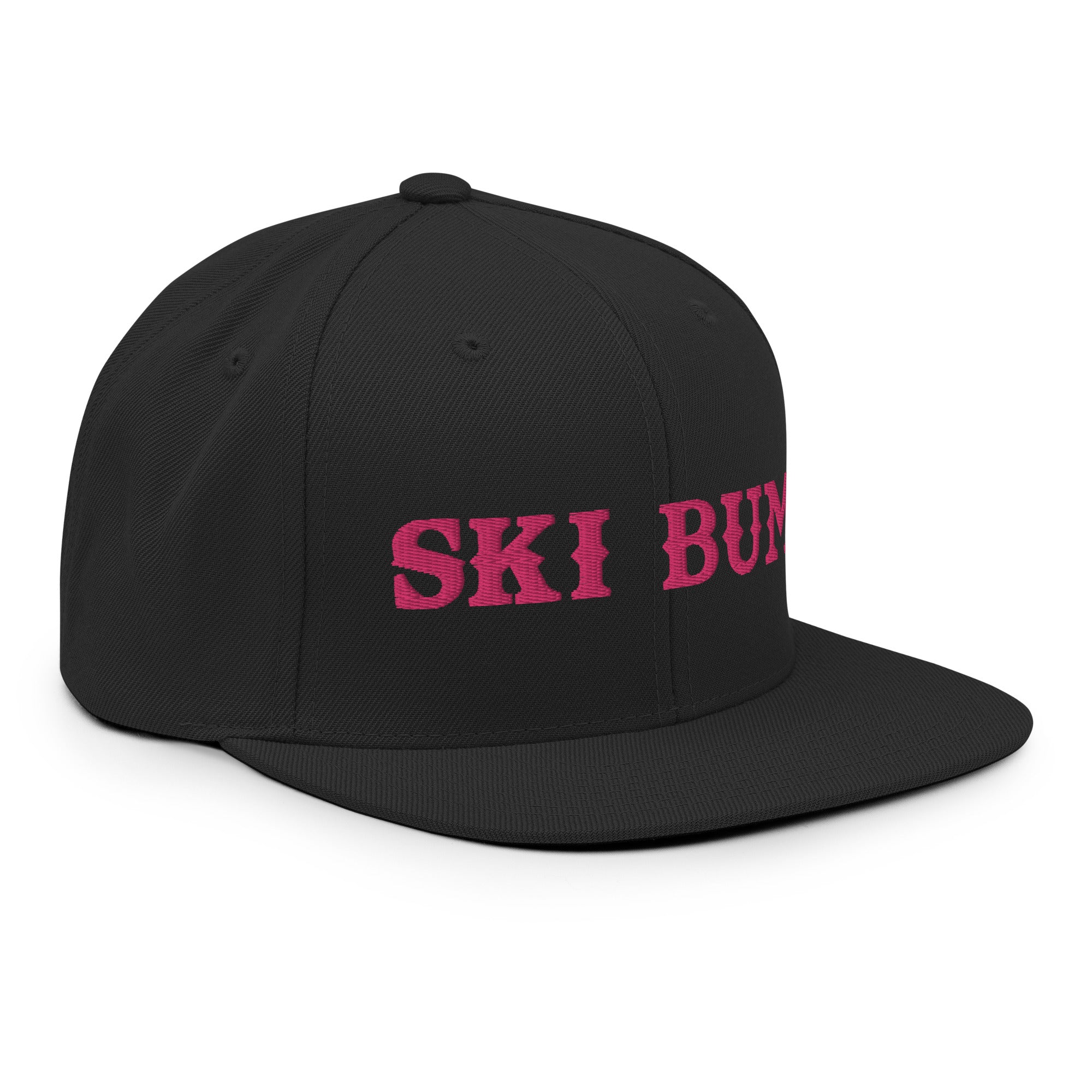 Casquette Snapback Wool Blend Ski Bum Flamingo
