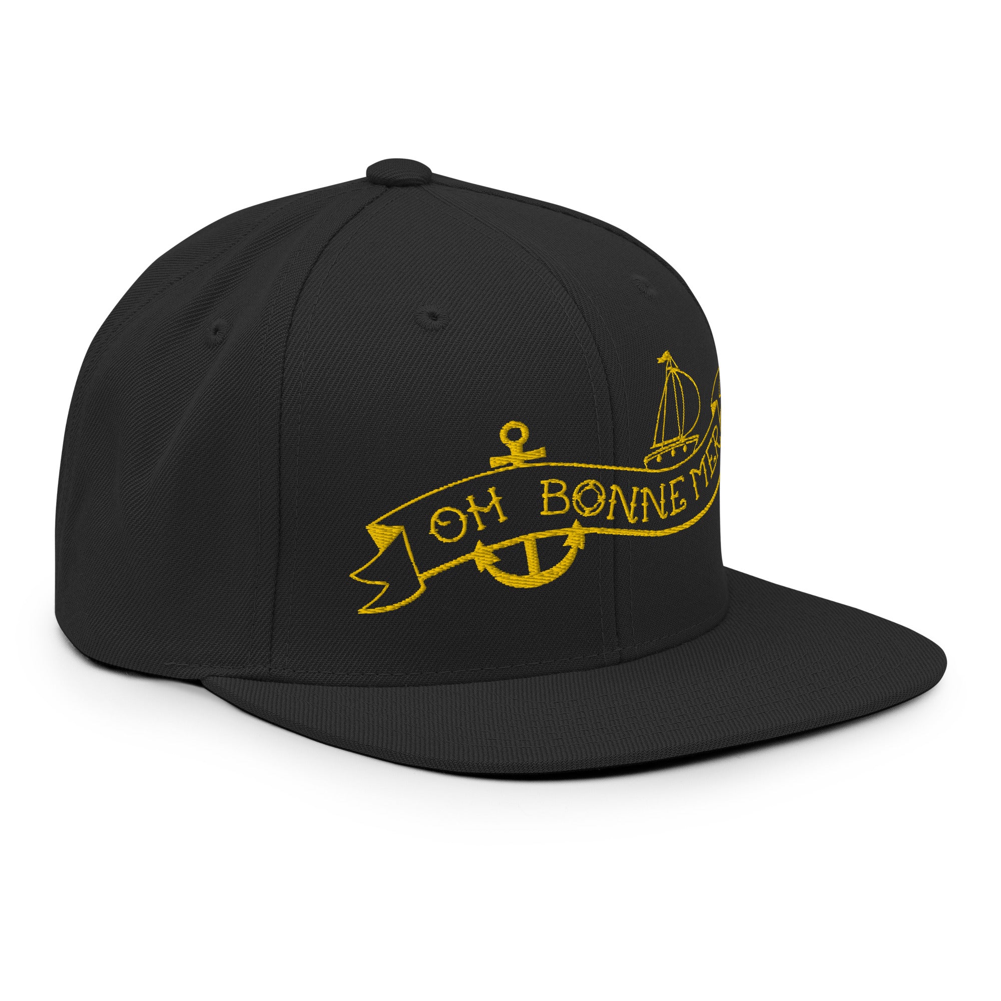 Casquette Snapback Wool Blend Oh Bonne Mer Tattoo Gold